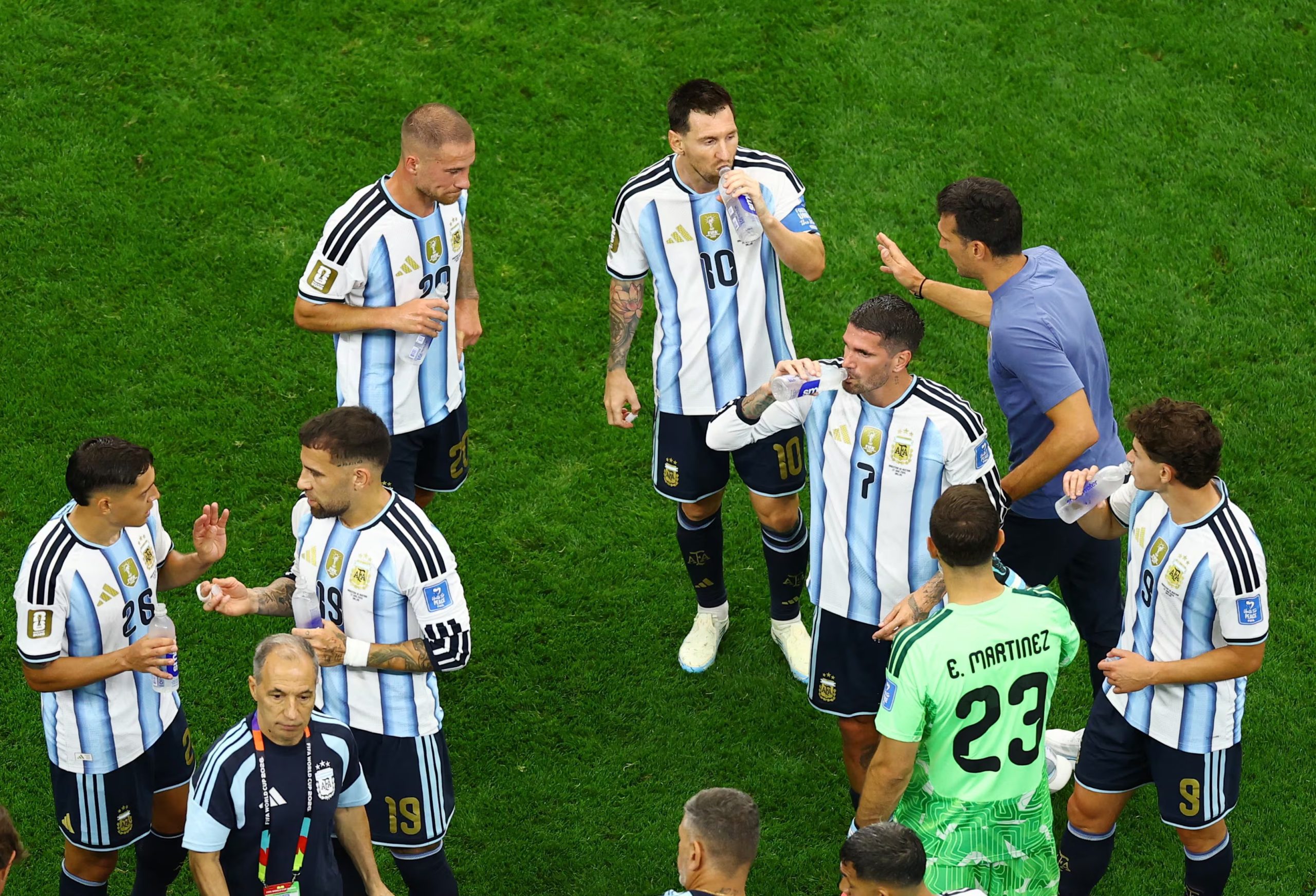 Argentina logró la clasificación con una jornada de antelación (Crédito: Reuters/Issei Kato)