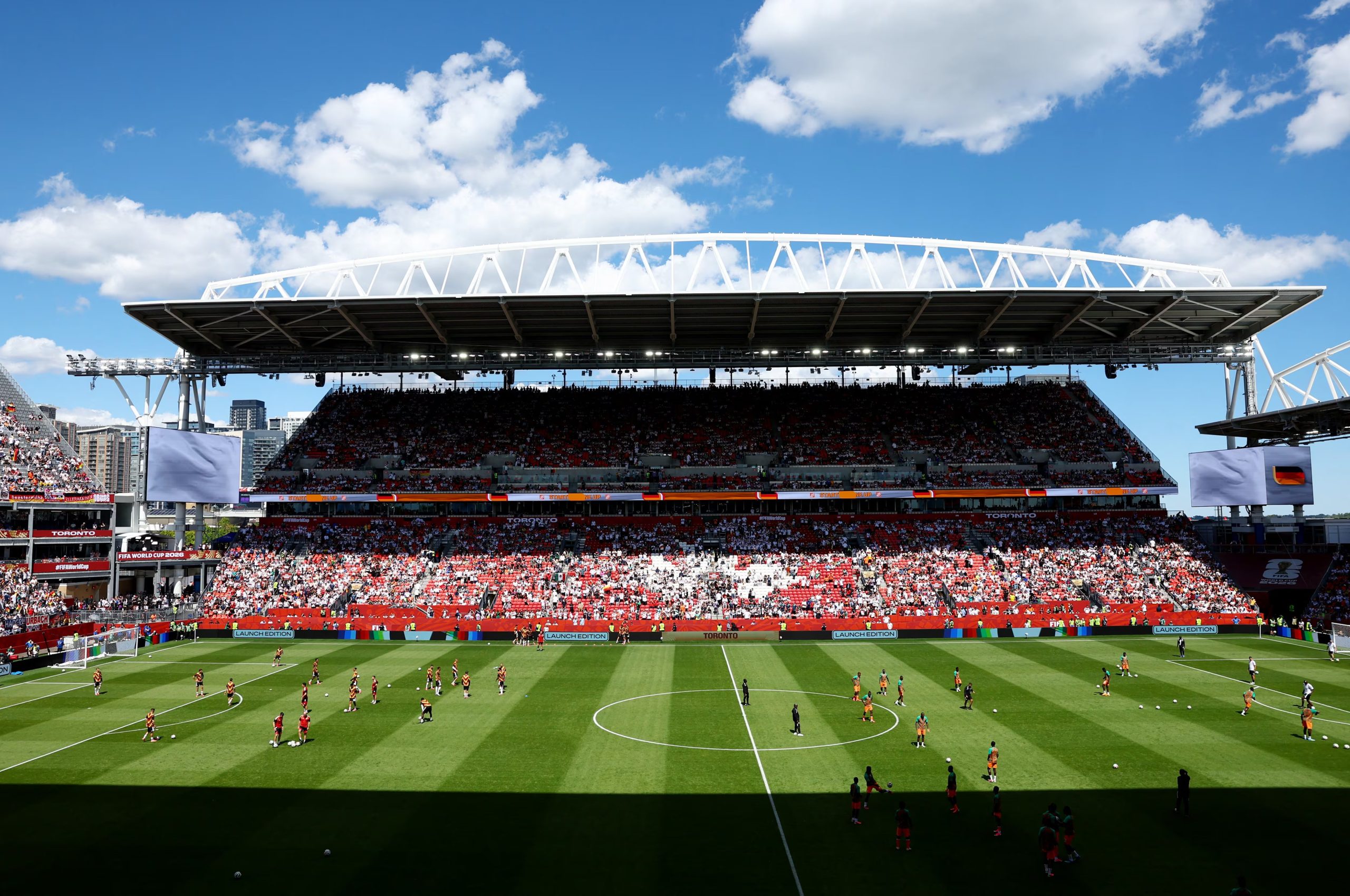 Los aficionados en Toronto han respondido de la mejor manera con lleno total en todos los encuentros del Mundial 2026 - crédito Piroschka Van De Wouw/REUTERS