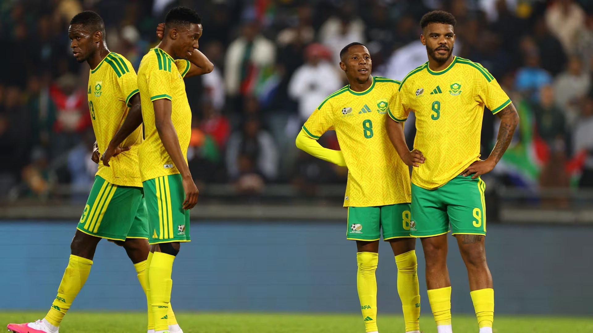 La Selección de Sudáfrica tuvo problemas con algunas visas de sus jugadores y cuerpo técnico lo que provocó un retraso para su partida a México (REUTERS)
