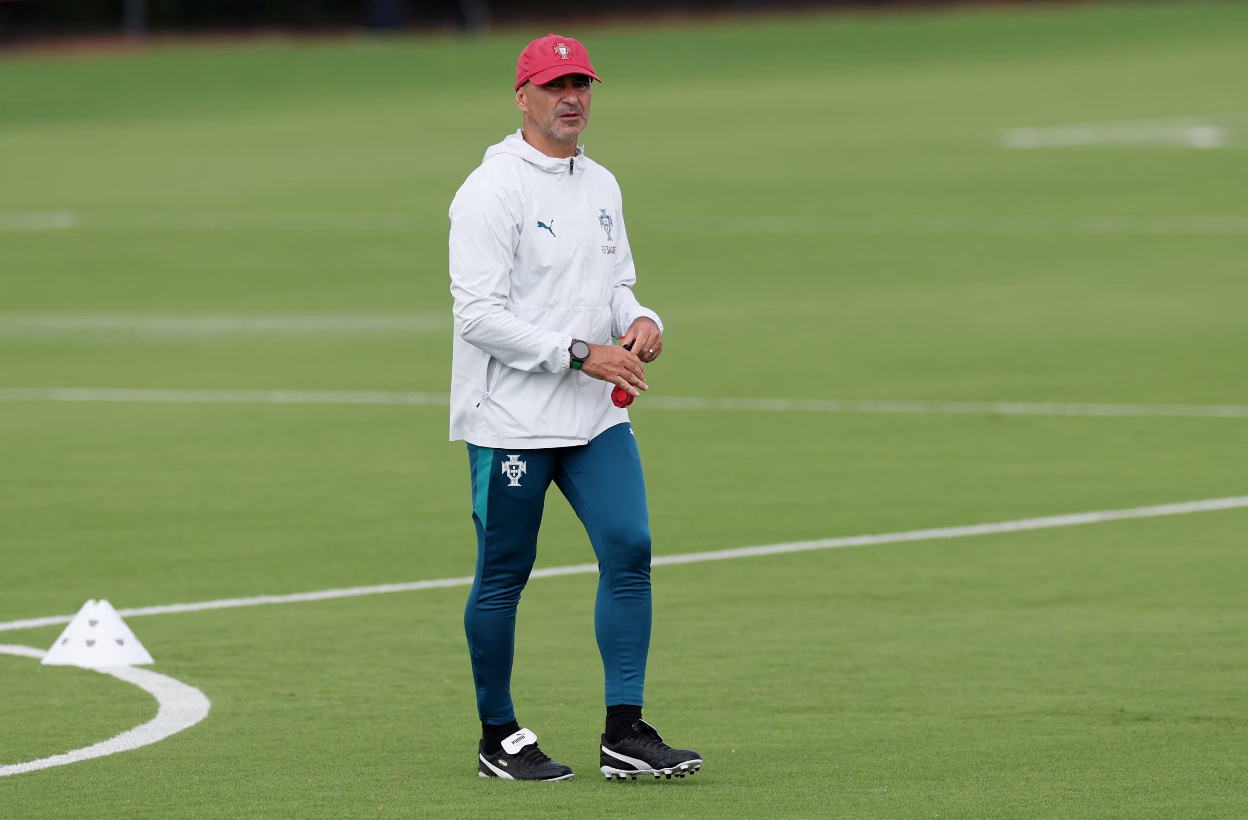 El cuerpo técnico de Portugal analizó a la Selección Colombia en todos los aspectos y se preparó hasta con el clima de Miami - crédito Paul Childs/REUTERS
