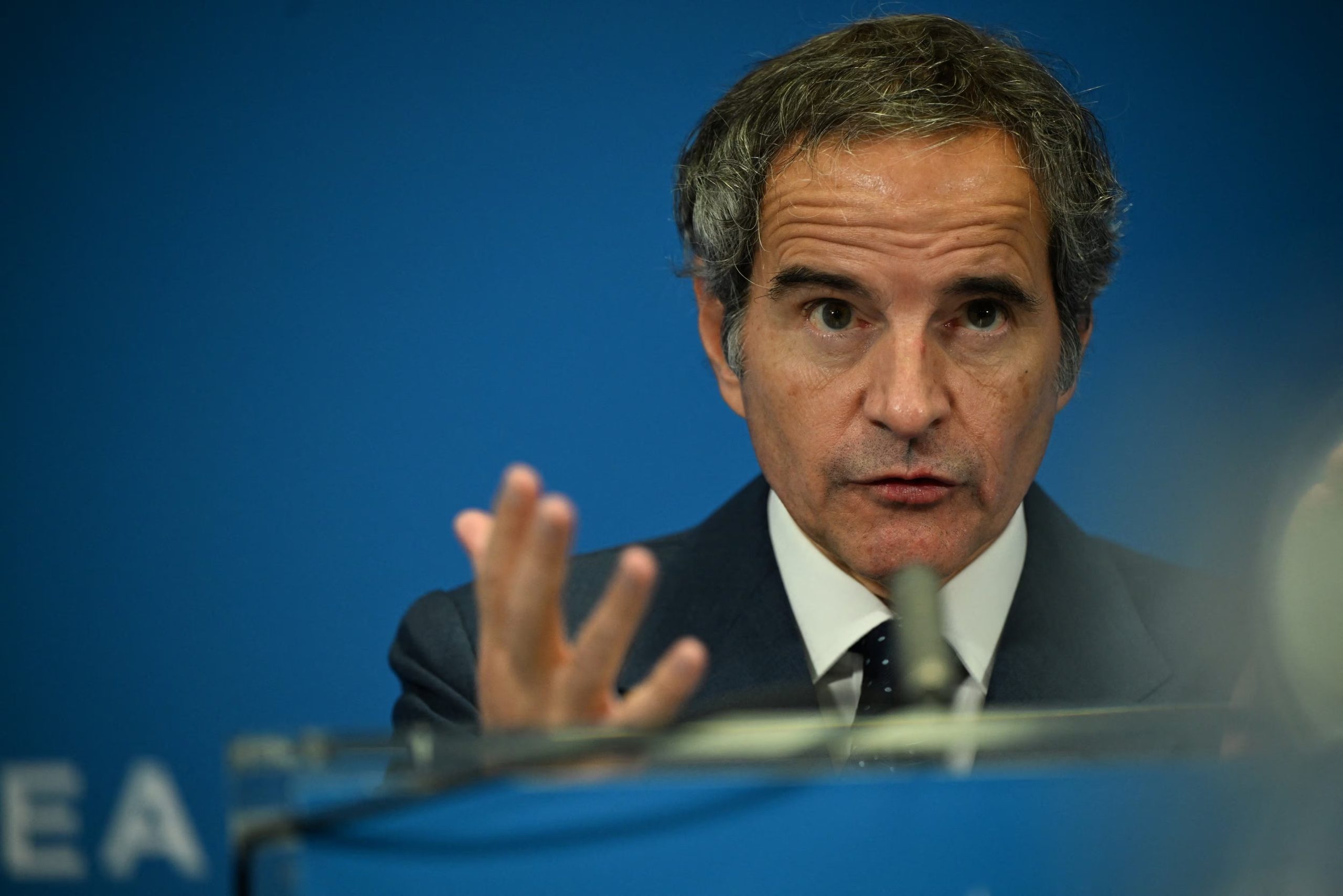 Rafael Grossi, director general del OIEA (REUTERS/Elisabeth Mandl)