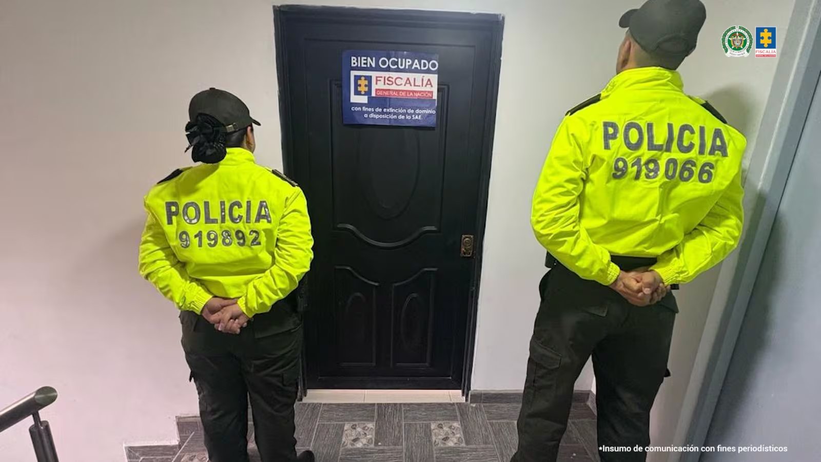 Un inmueble con apartamentos y locales comerciales quedó en manos de la SAE tras determinarse su conexión económica con actividades ilícitas del cabecilla Fabio Nel López Patiño - crédito Fiscalía