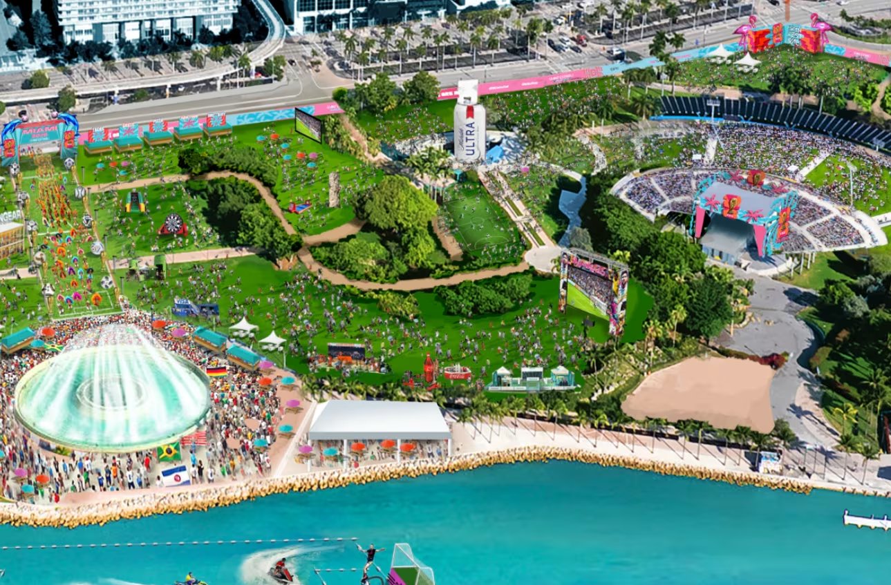 Quienes no tengan entradas para Uruguay y Arabia Saudita podrán seguir el Mundial en Bayfront Park, en sedes comunitarias de Miami o por canales locales (FIFA World Cup 2026)