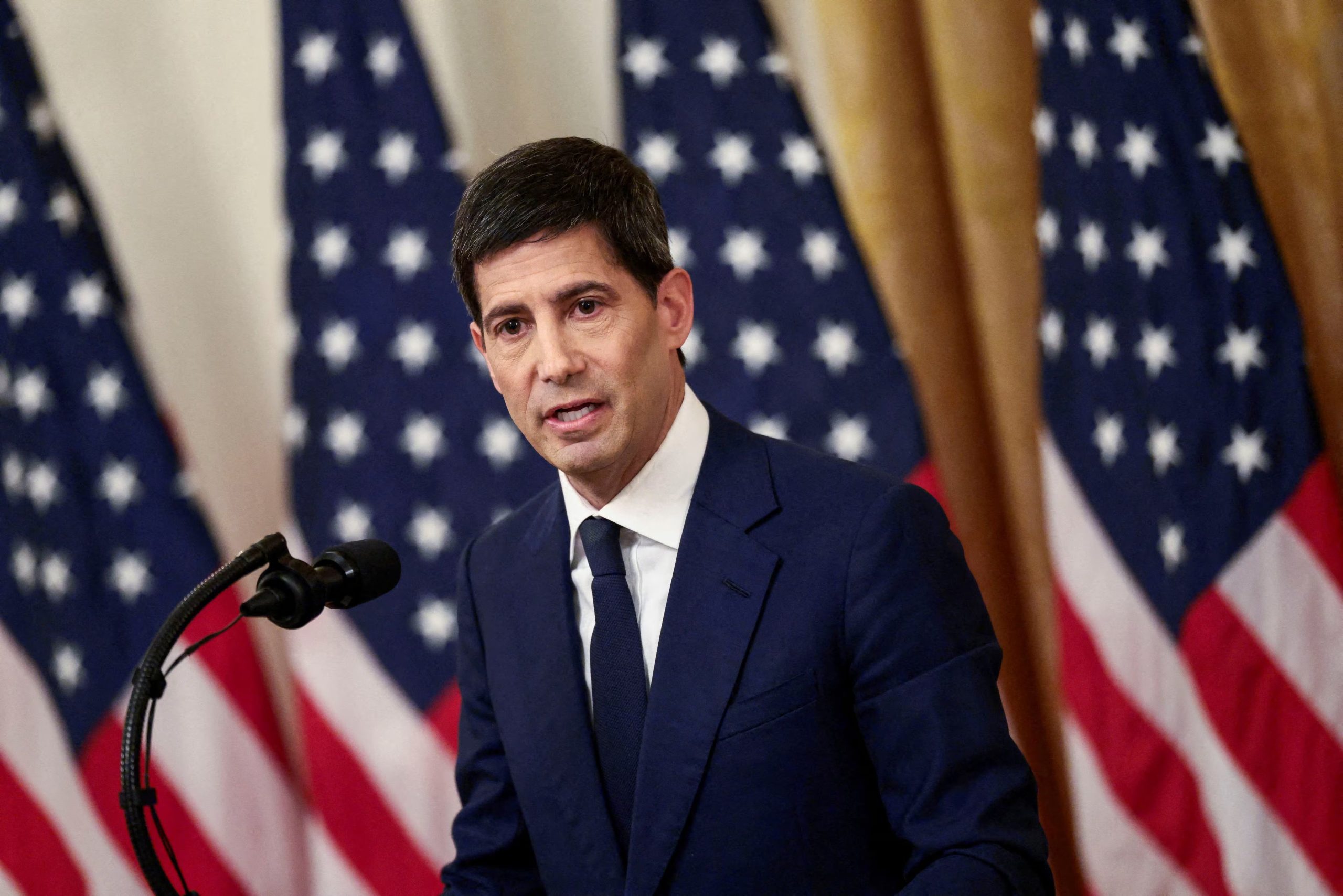 Kevin Warsh, presidente de la Reserva Federal. REUTERS/Evelyn Hockstein