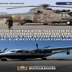 Ecuador fortalece su poder aéreo: Gobieno Nacional entrega  tres nuevos helicópteros y un avión multipropósito al Ejército