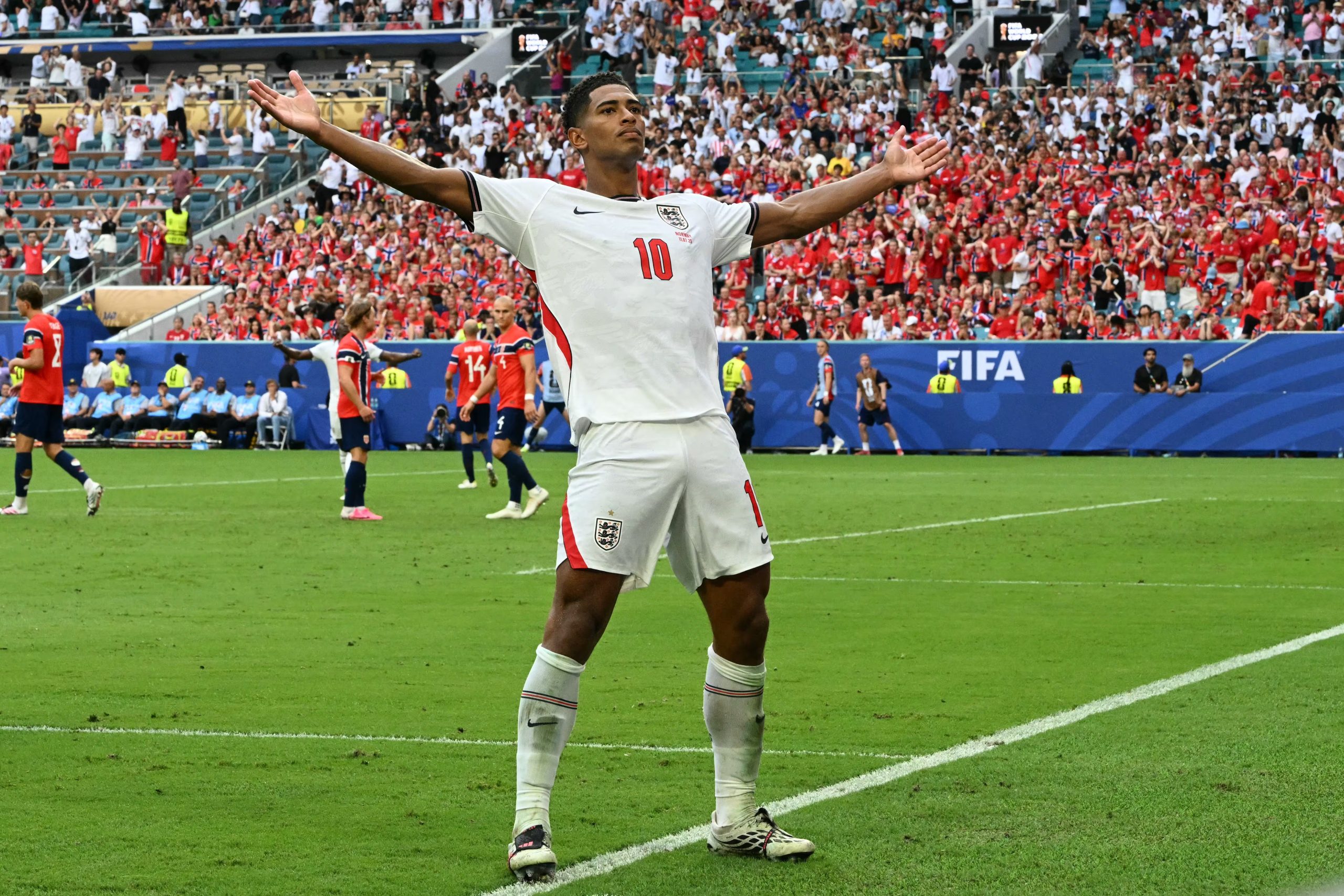 El jugador inglés Jude Bellingham (ROBERTO SCHMIDT / AFP)