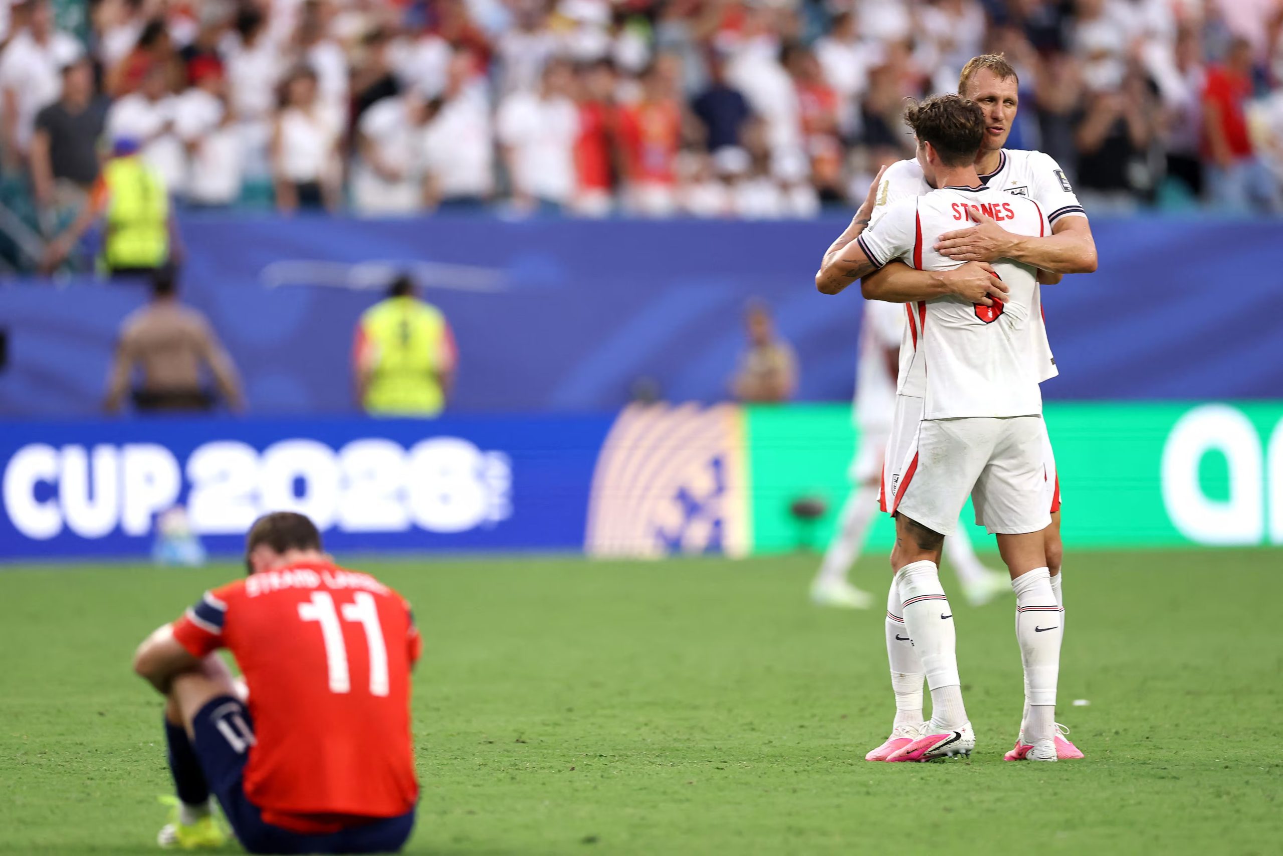 Noruega no pudo contra Inglaterra en 4tos de Final. Buda Mendes/Getty Images/AFP (Photo by Buda Mendes / GETTY IMAGES NORTH AMERICA / Getty Images via AFP)