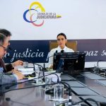 Judicatura presenta informe de los primeros dos meses de Mercedes Caicedo enfocado en apoyo internacional