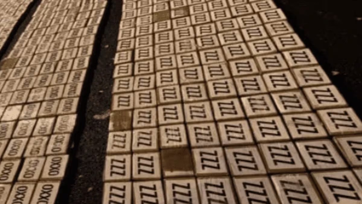 Los 950 kilos de droga confiscados