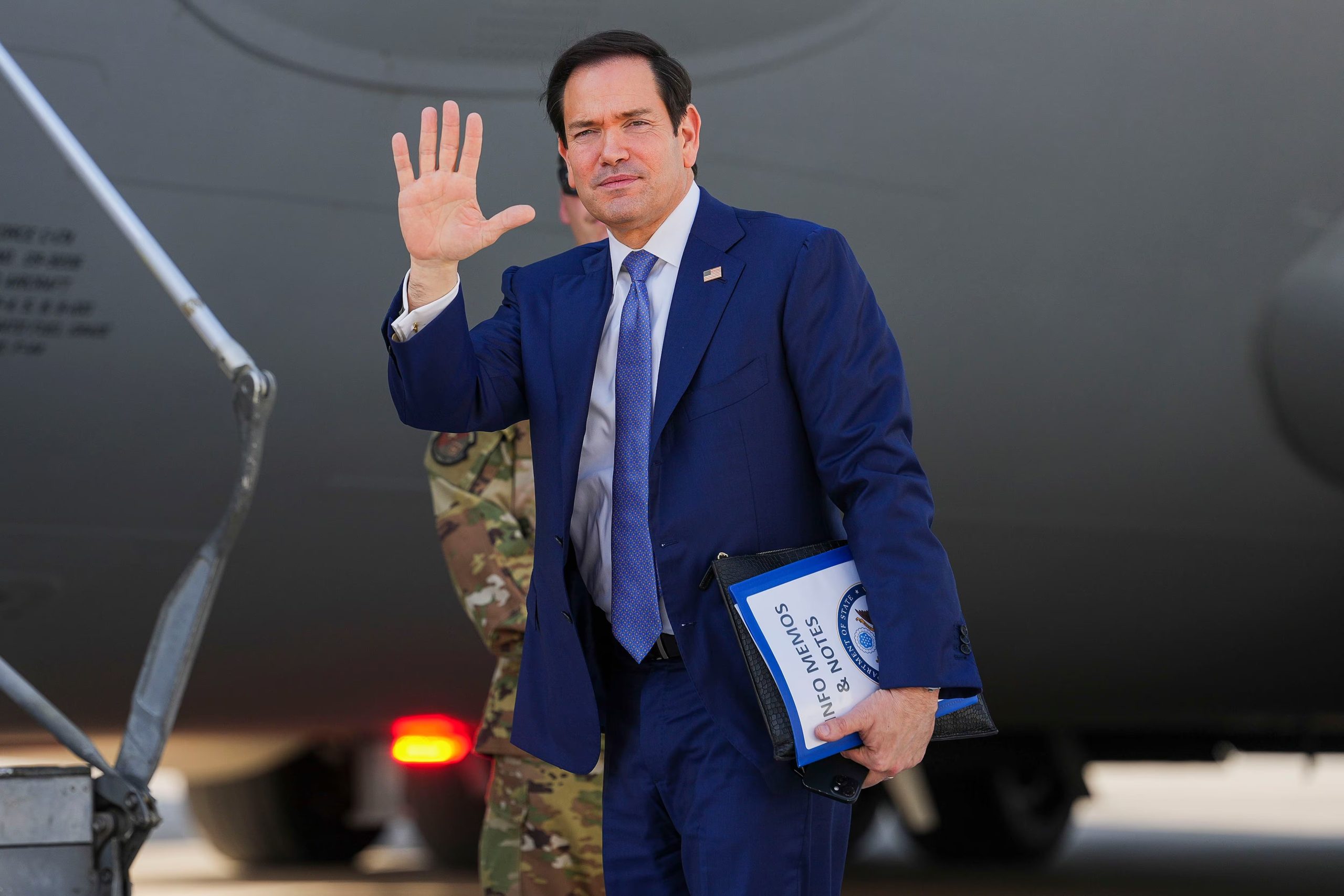 El secretario de Estado norteamericano, Marco Rubio (Eric Lee/Pool Photo vía AP)