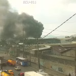 Incendio en predio de Pascuales moviliza a bomberos este miércoles, 29 de julio