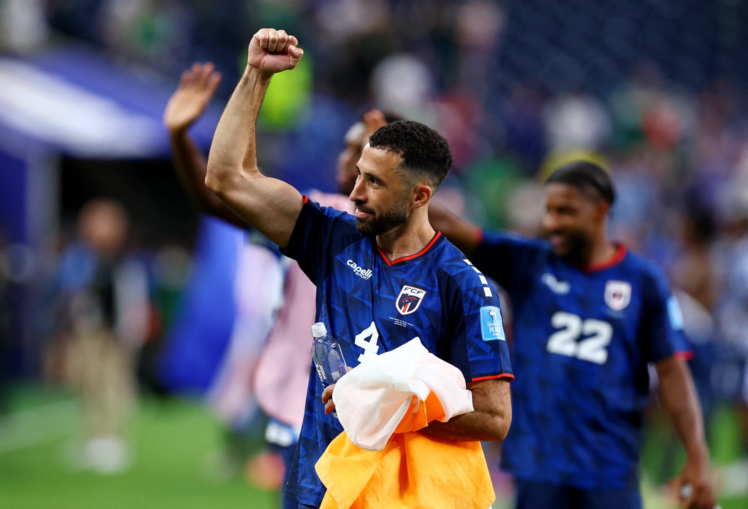 Pico Lopes, uno de los héroes de Cabo Verde en la primera fase del Mundial (Foto REUTERS/Phil Noble)