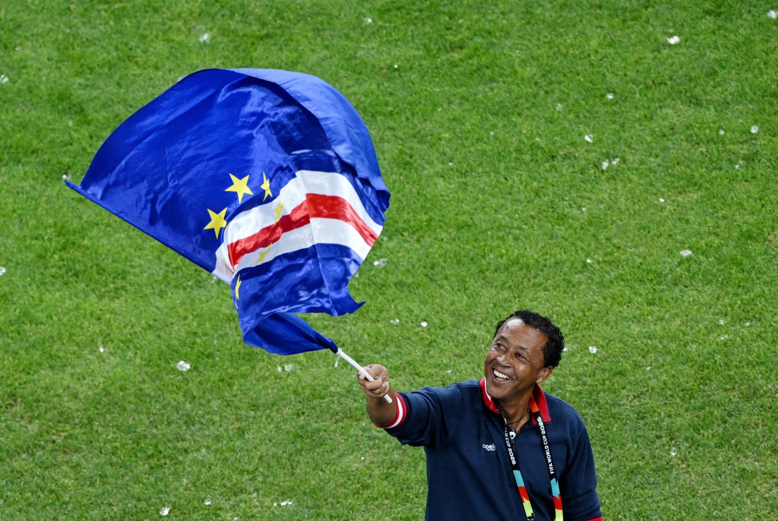 Pedro Brito Bubista, el entrenador de Cabo Verde (Foto REUTERS/Annegret Hilse)