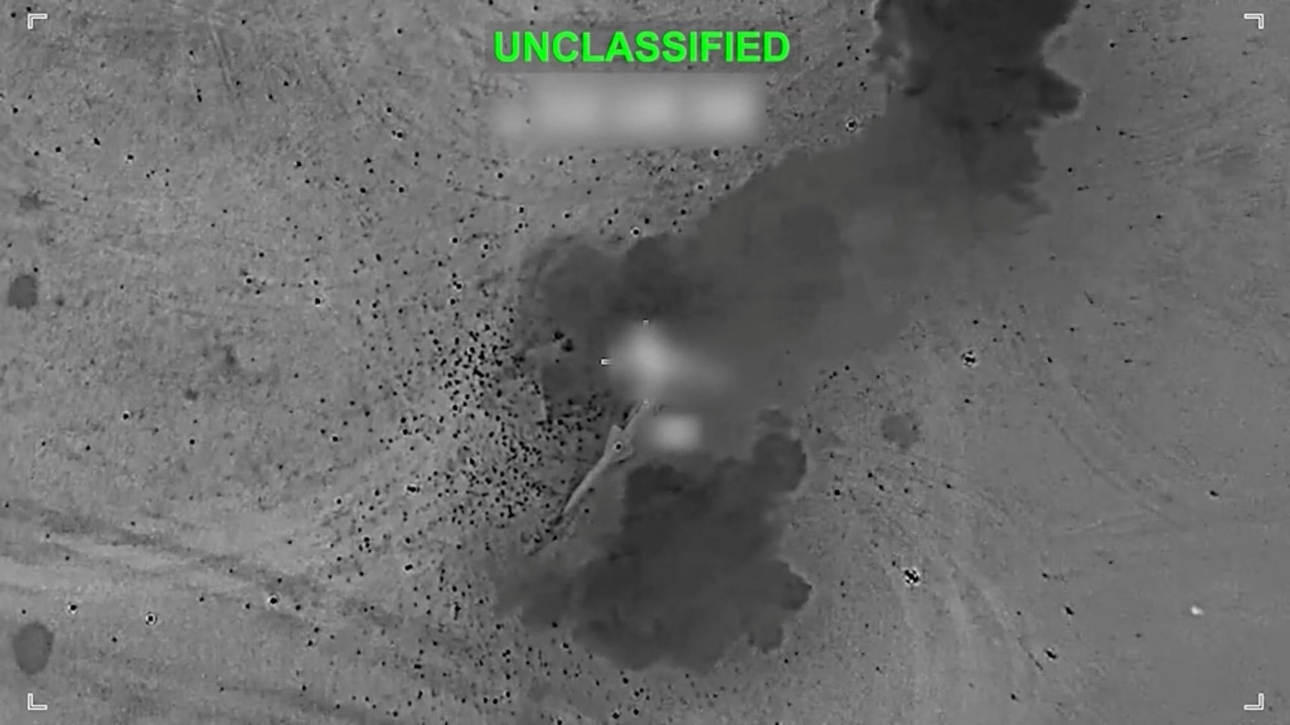 EEUU atacó más de cien objetivos militares del régimen iraní (U.S. Central Command/Handout via REUTERS)