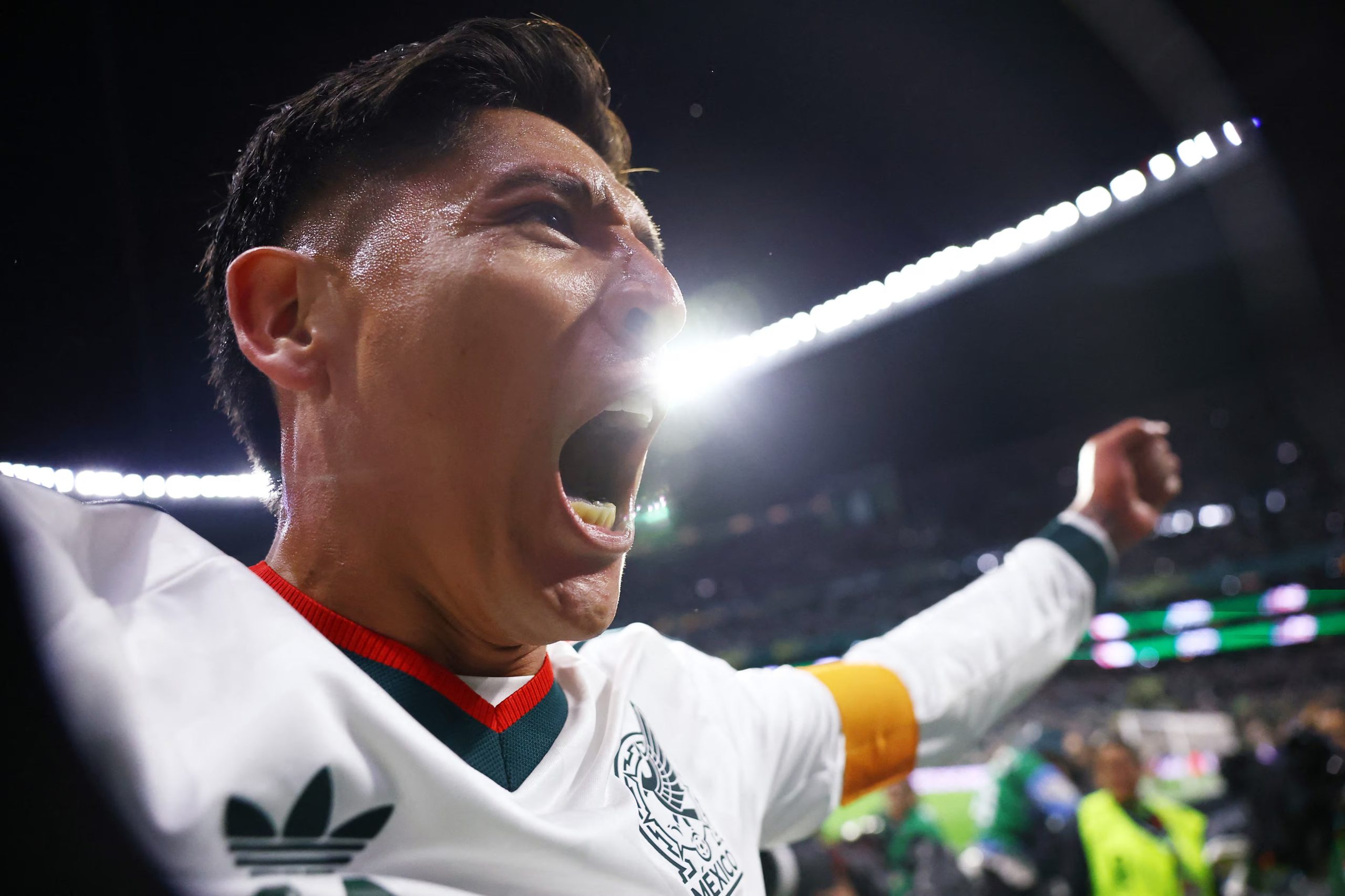 Edson Álvarez fue capitán de México en el Mundial 2026. REUTERS/Pedro Nunes