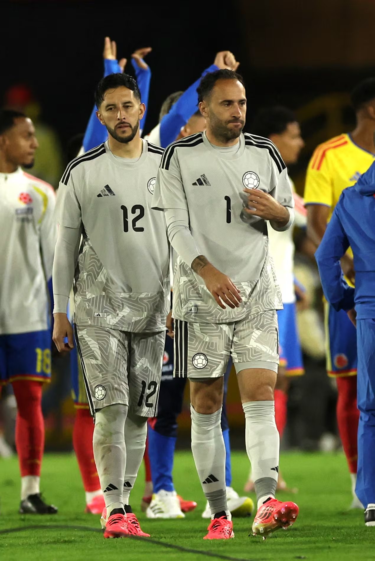 Camilo Vargas y David Ospina son los dos principales arqueros de la Selección Colombia - crédito Luisa Gonzalez/Reuters
