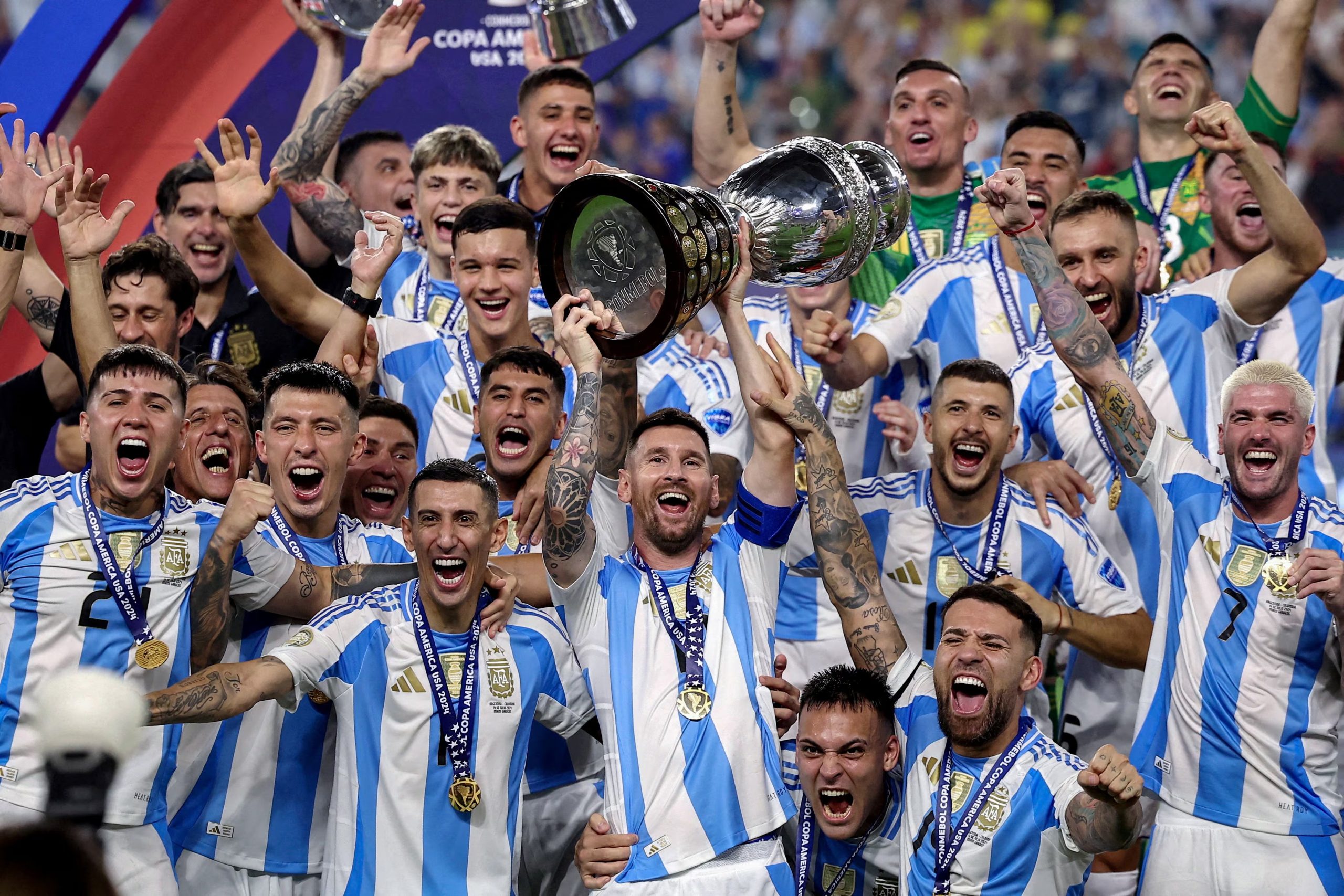 La selección llegó al Mundial 2026 coronado como bicampeón de América (REUTERS/Agustin Marcarian/File Photo)