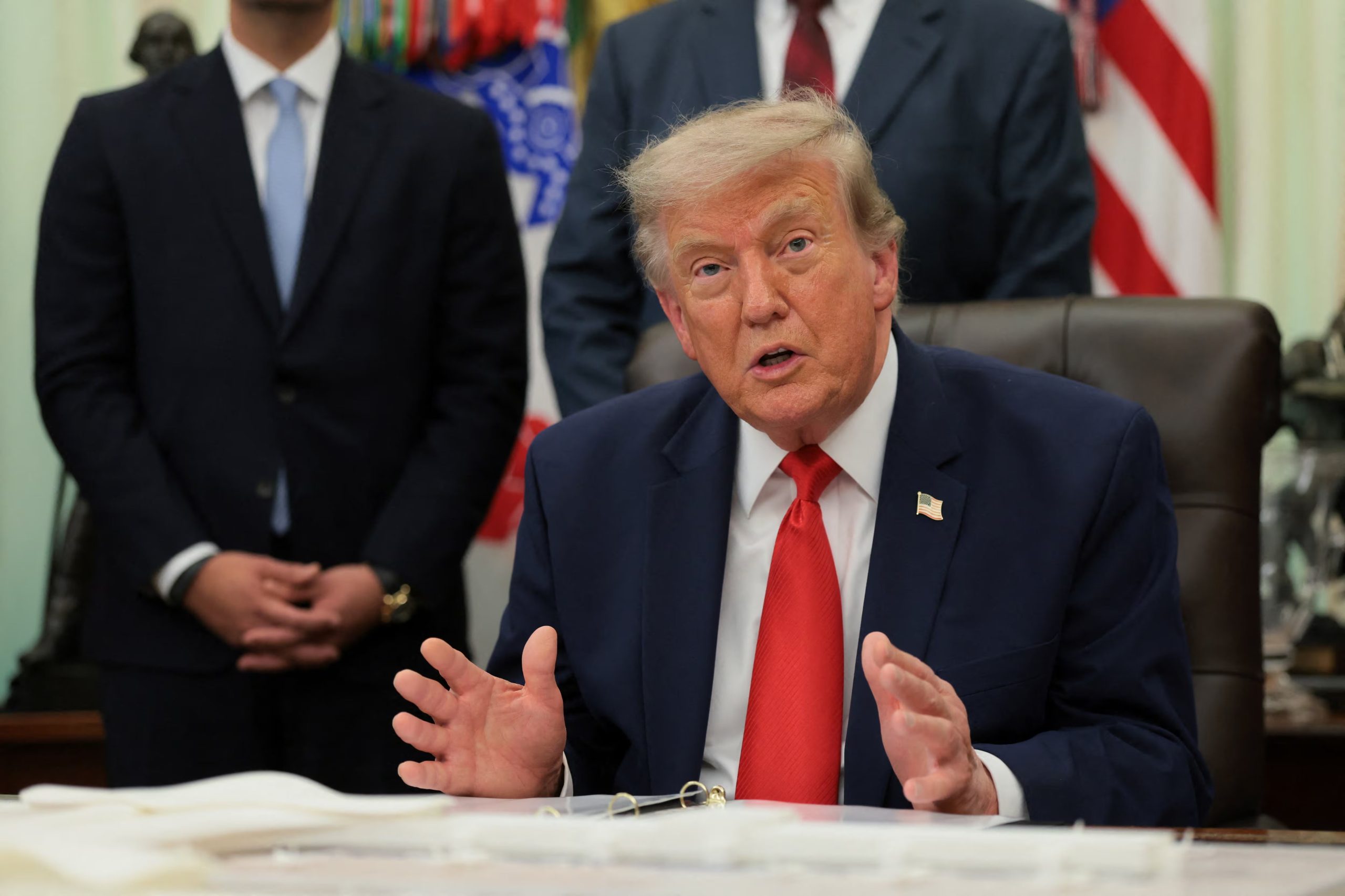 El presidente estadounidense, Donald Trump, afirmó que Washington responderá al ataque de Irán