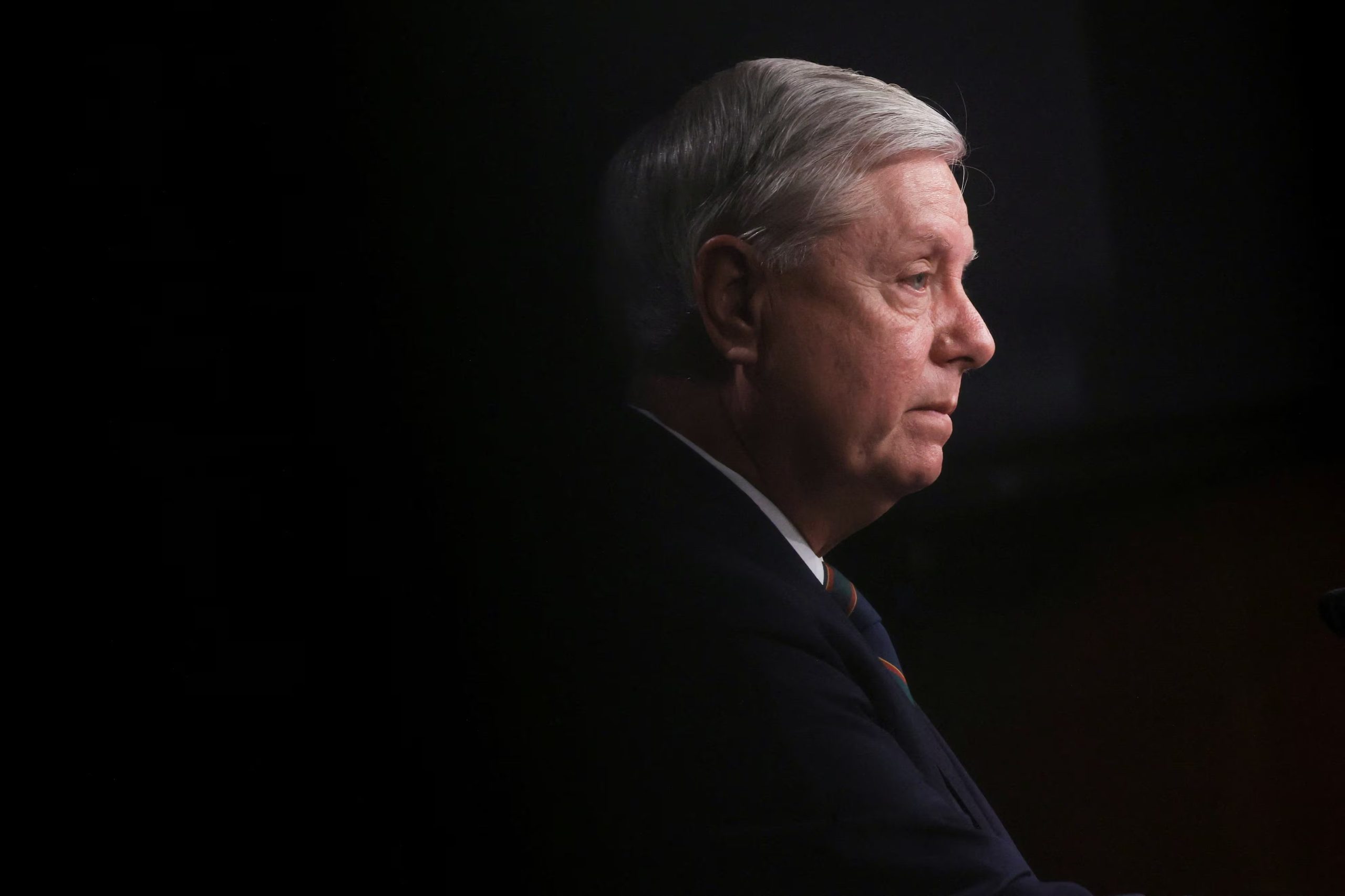 Lindsey Graham construyó una trayectoria política desde Carolina del Sur hasta el Senado, con un perfil central en defensa e intervención exterior (REUTERS/Jonathan Ernst)