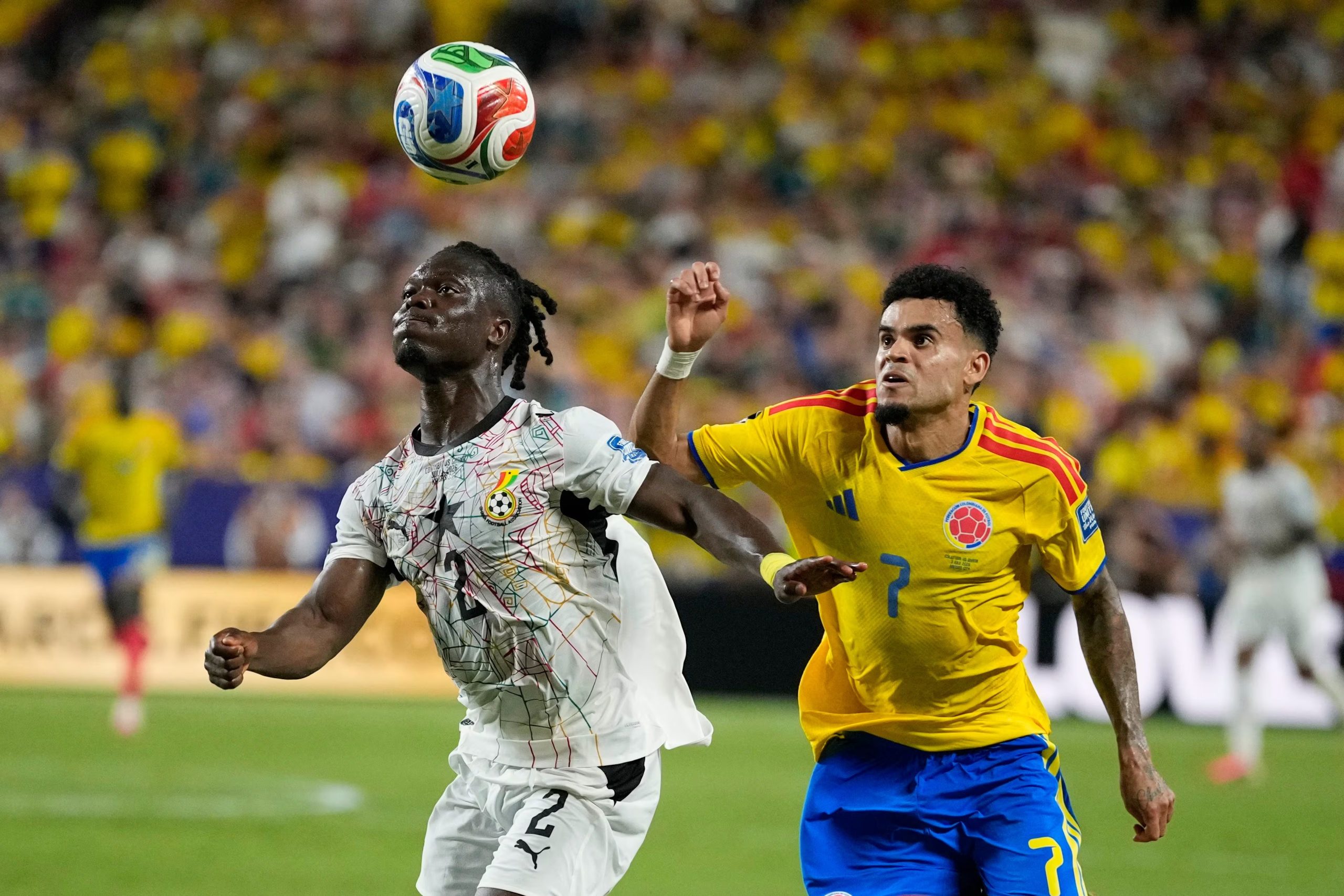 Colombia vs. Ghana, en los diesiseisavos del Mundial 2026 - crédito John Locher/AP