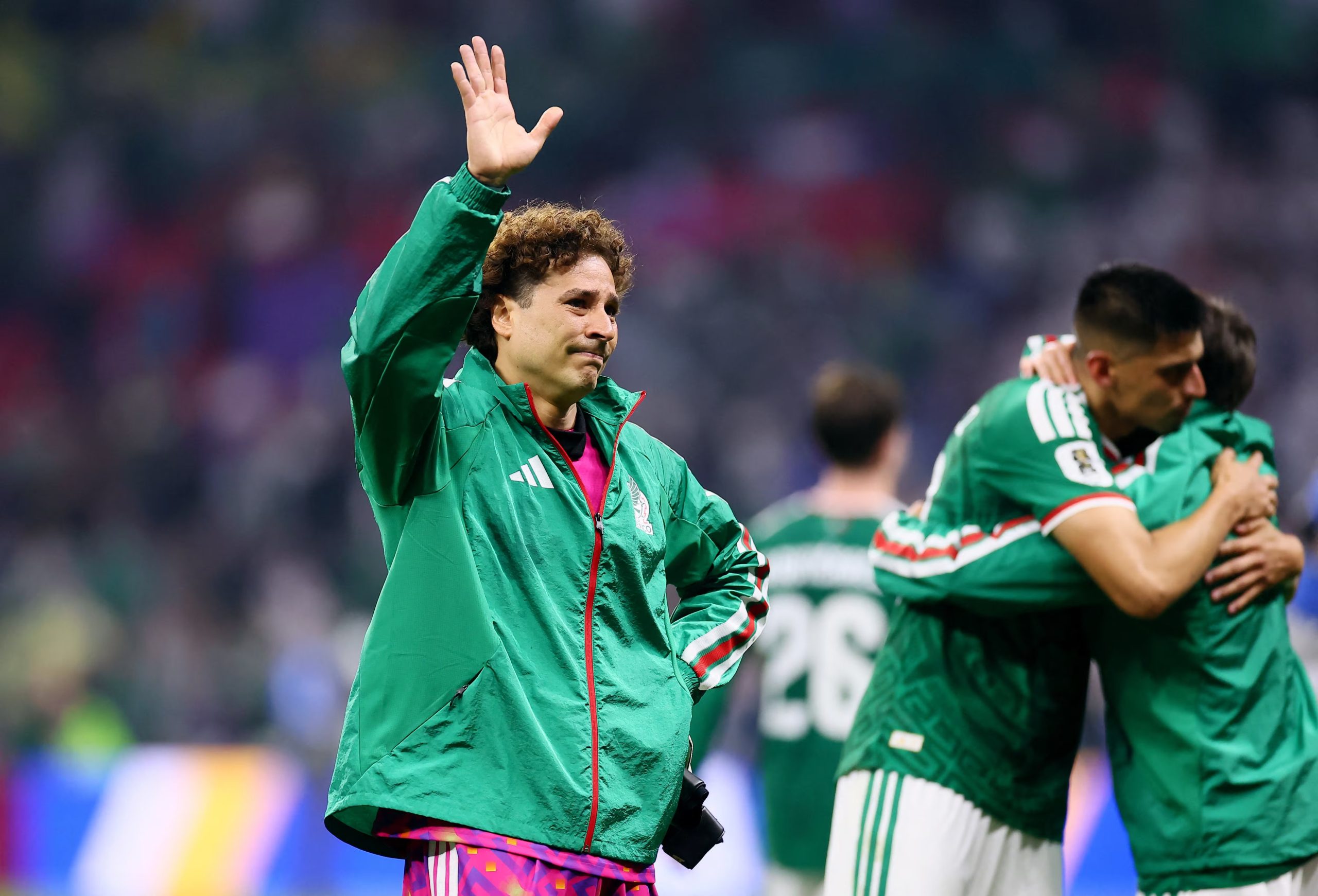 Soccer Football - FIFA World Cup 2026 - Round of 16 - Mexico v England - Estadio Azteca, Mexico City, Mexico - July 5, 2026 Mexico's Guillermo Ochoa looks dejected after the match following their elimination from the World Cup REUTERS/Eloisa Sanchez