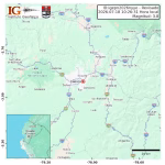 Un sismo de magnitud 3,8 se registró este sábado en Azuay