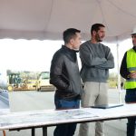 Daniel Noboa recorrió la ampliación de la vía Yambo-Ambato, que pasará de cuatro a seis carriles