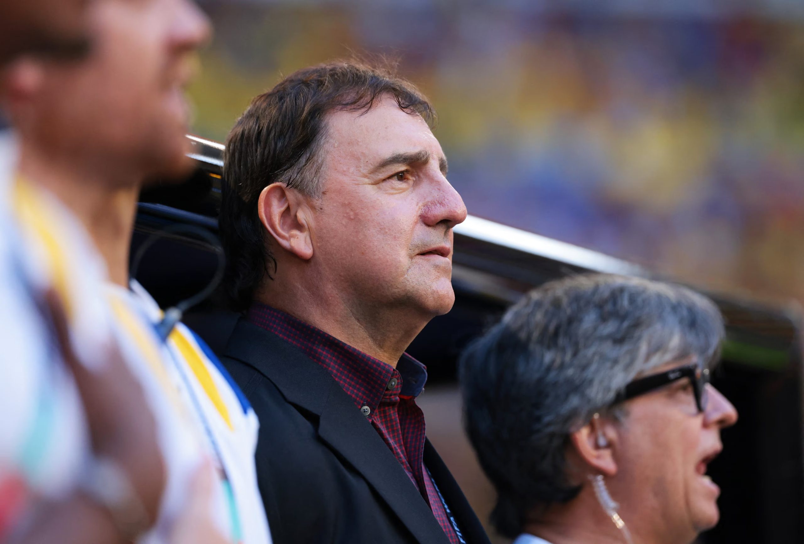 Néstor Lorenzo, técnico de la Selección Colombia, alista el partido contra Ghana - crédito Sam Navarro/IMAGN IMAGES vía Reuters