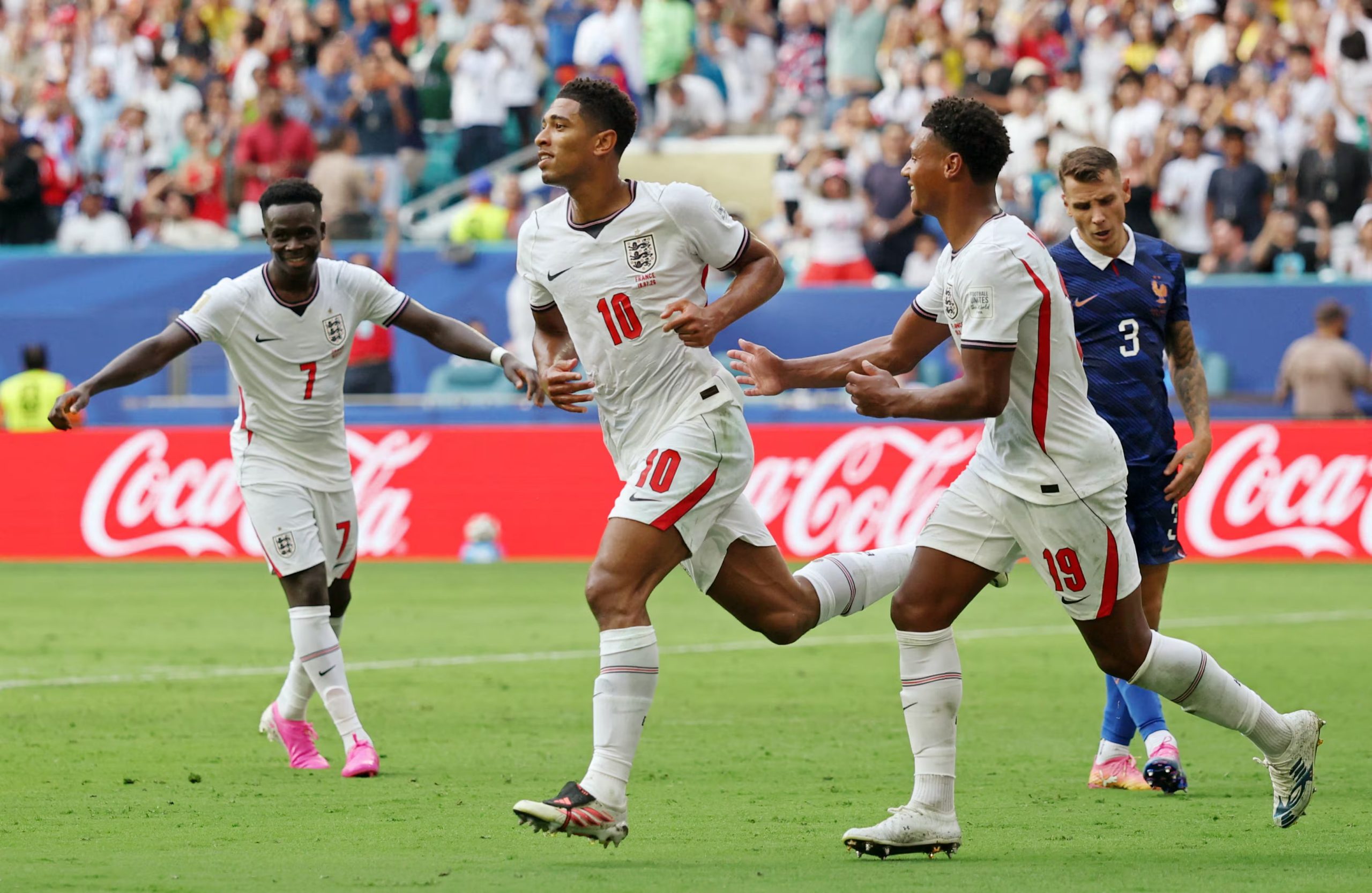 Bukayo Saka fue otra de las figuras de Inglaterra en el partido por el tercer puesto de la Copa Mundial de la FIFA 2026 - crédito Paul Childs/REUTERS