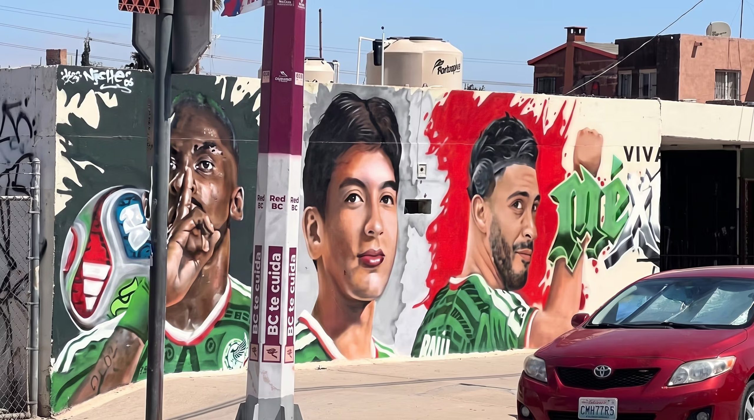 Rinde tributo a los jugadores mexicanos en Mural de Ensenada. (Imagen Ilustrativa Infobae)