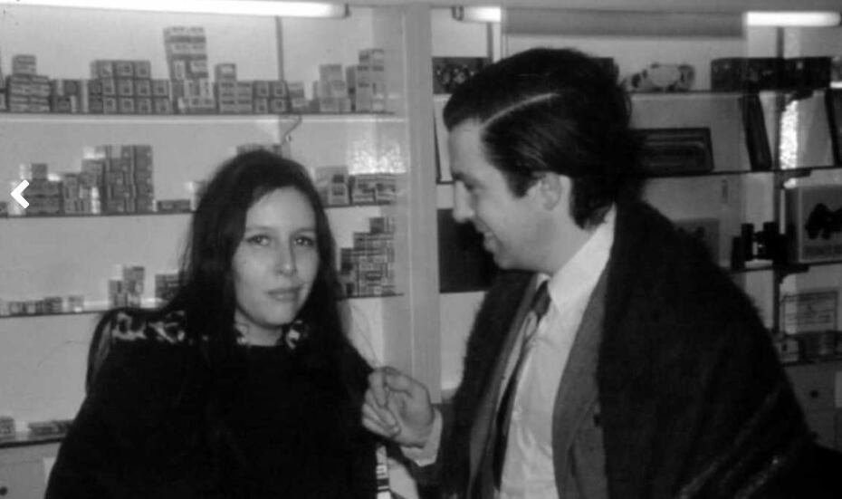 El abogado laboralista Jorge Candeloro junto a su esposa, Marta García. Ambos fueron secuestrados y torturados, ella también fue violada. Escuchó a su marido agonizar y morir, y años después declaró en el Juicio a las Juntas