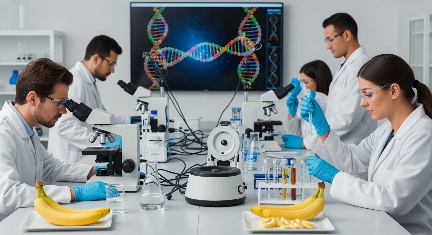 La banana como producto masivo tiene futuro si la ciencia encuentra una sustituta antes de que colapse el sistema actual (Imagen Ilustrativa Infobae)