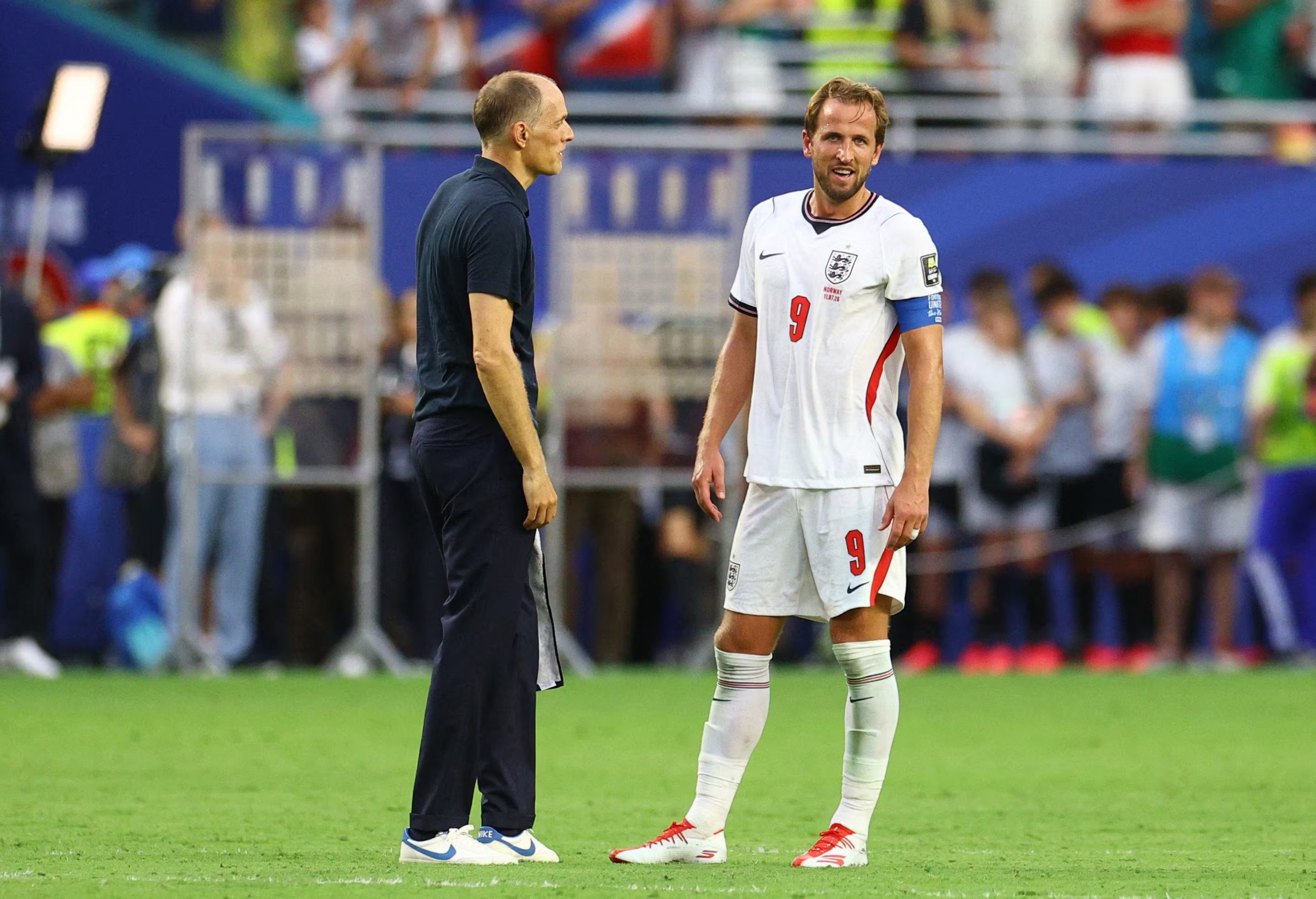Harry Kane, capitán y máximo goleador histórico de Inglaterra, expresó su frustración tras quedar eliminado en semifinales del Mundial (Reuters/Nathan Ray Seebeck)