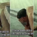 Argentina sufre pero avanza: el video viral del ‘Checho’ Ibarra oculto bajo un mueble