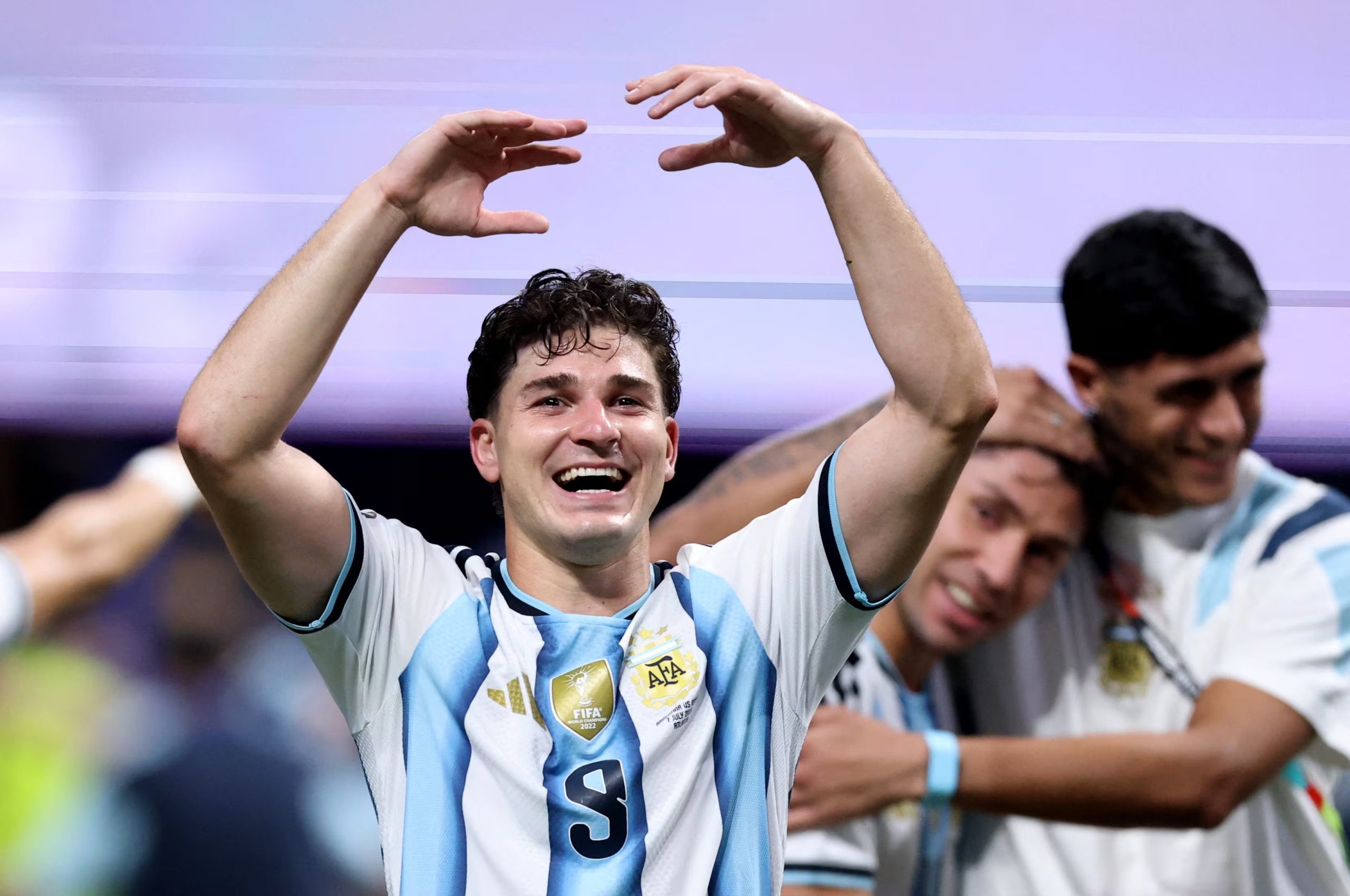 El delantero argentino Julián Álvarez (Reuters/Brett Davis)