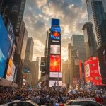 Hinchas argentinos tomaron Nueva York: 25 fotos del banderazo previo a la final