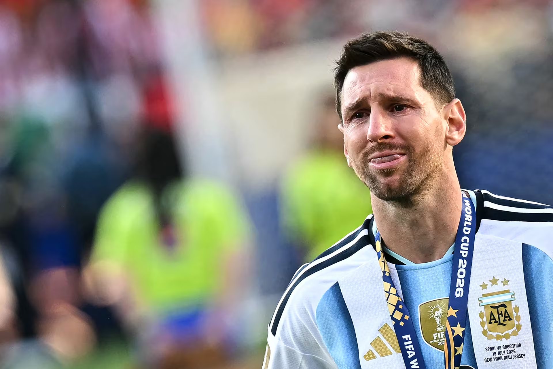 El desconsuelo del capitán argentino 