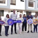 Ministro Roberto Luque recorrió el Conjunto Habitacional Porto Alegre, impulsado por el programa Miti-Miti