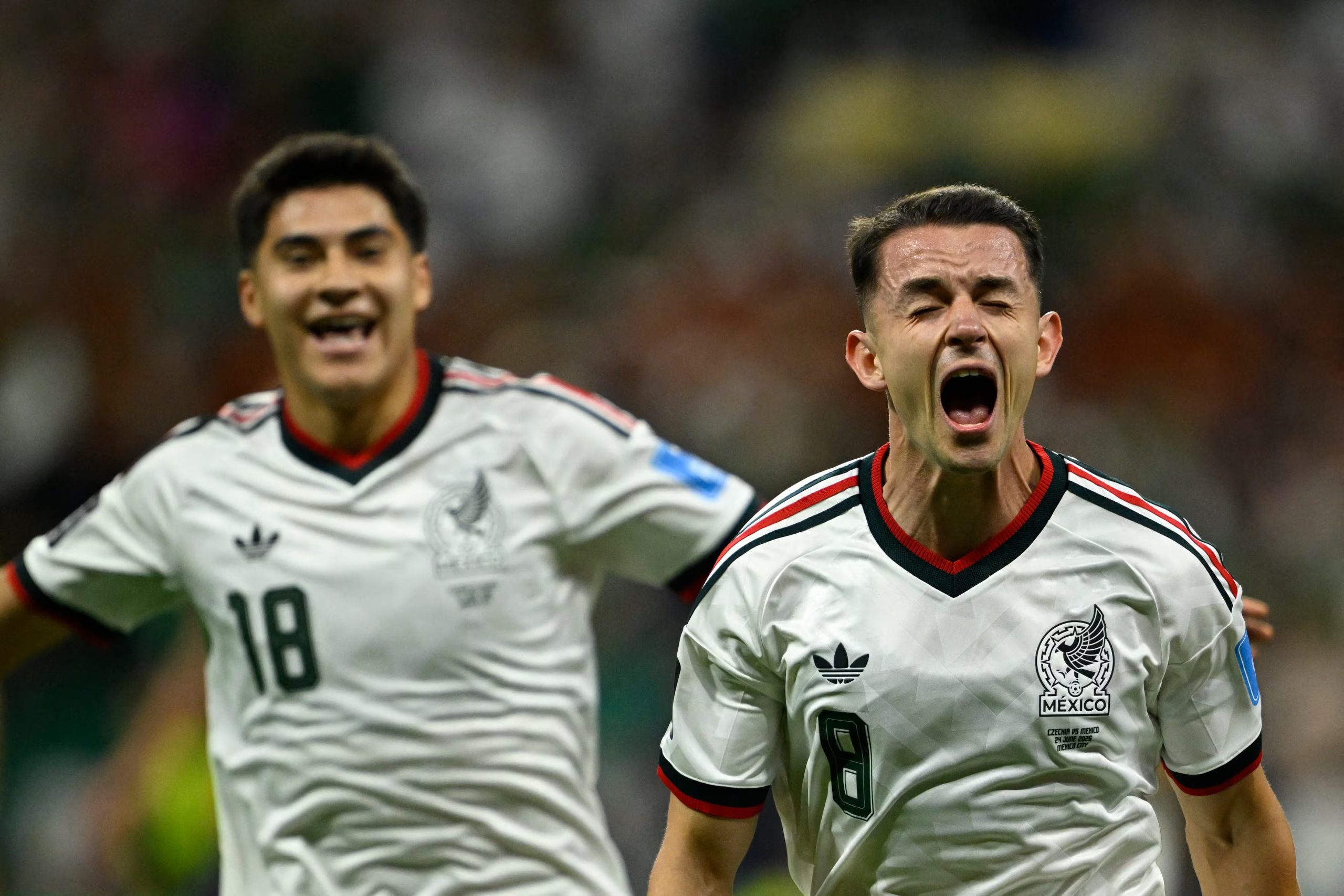 Álvaro Fidalgo reconoció a la afición mexicana (Photo by Alfredo ESTRELLA / AFP)