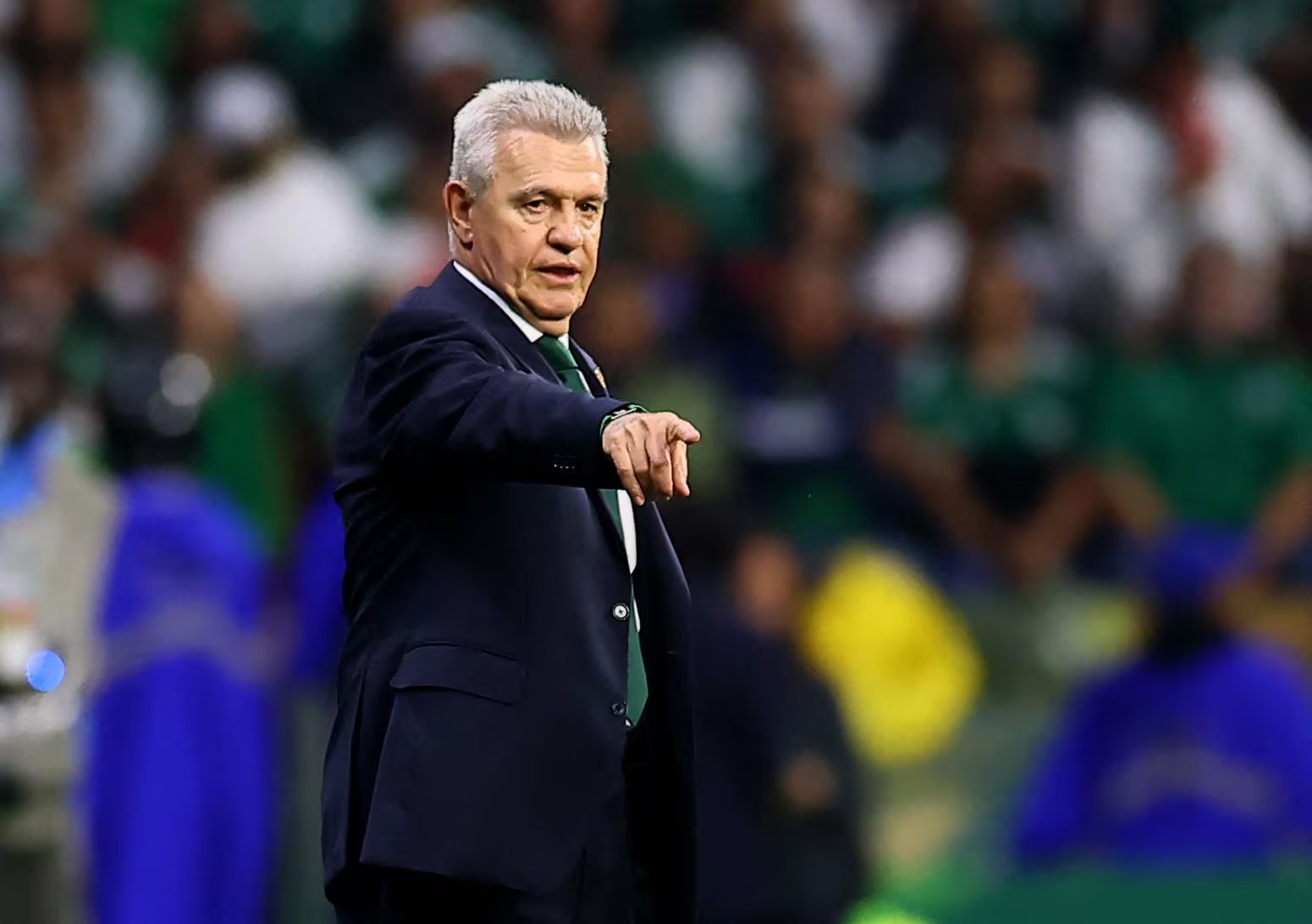 Fútbol - Copa Mundial de la FIFA 2026 - Dieciseisavos de final - México vs Ecuador - Estadio Azteca, Ciudad de México, México - 30 de junio de 2026. El entrenador de México, Javier Aguirre. REUTERS/Eloísa Sánchez