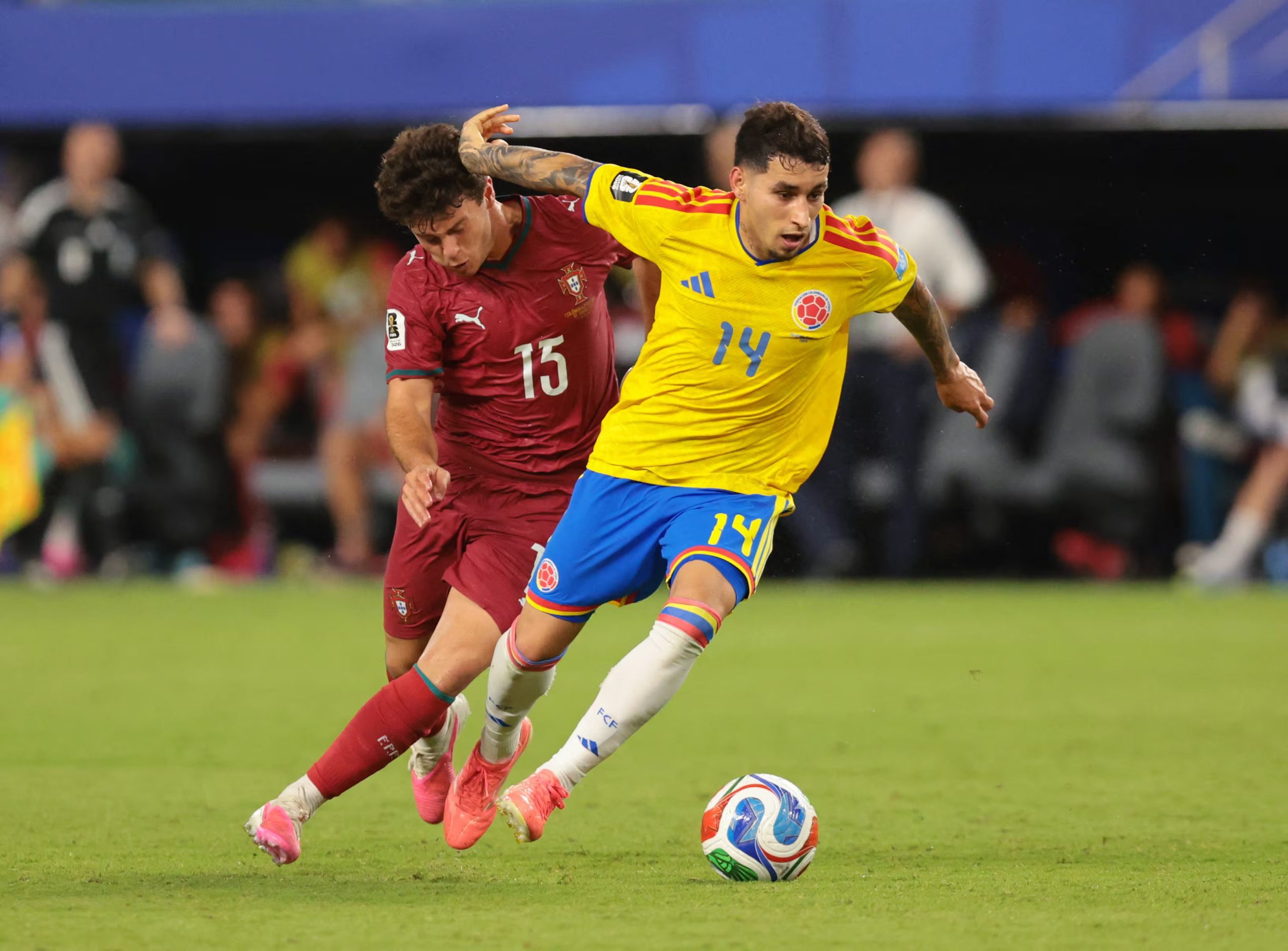 Gustavo Puerta fue la sorpresa de la Selección Colombia en el Mundial 2026 porque no estaba en planes de ser titular - crédito Sam Navarro/IMAGN IMAGES vía Reuters