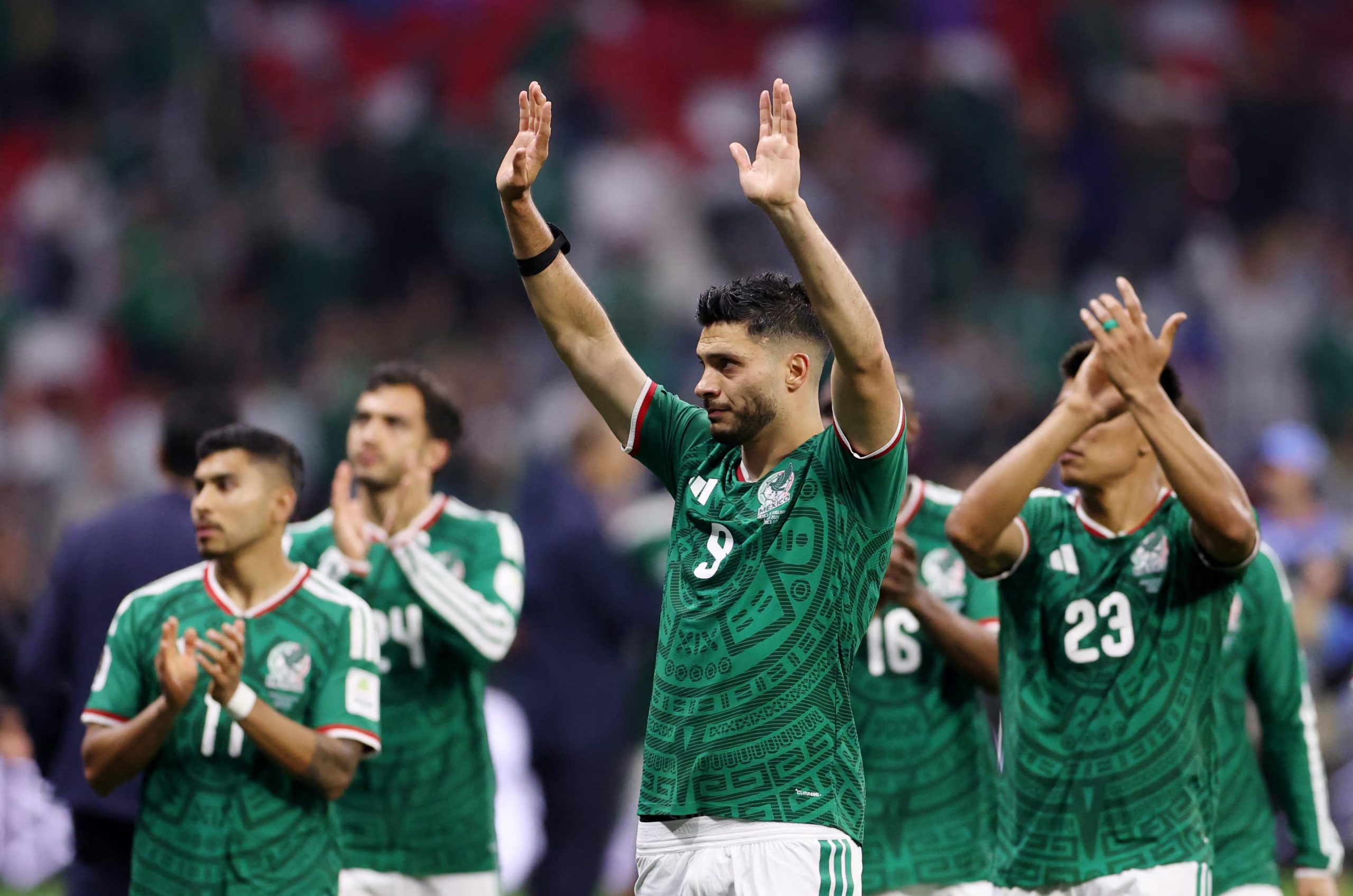 México acabo participación en la fase de 8vos de Final. REUTERS/Raquel Cunha