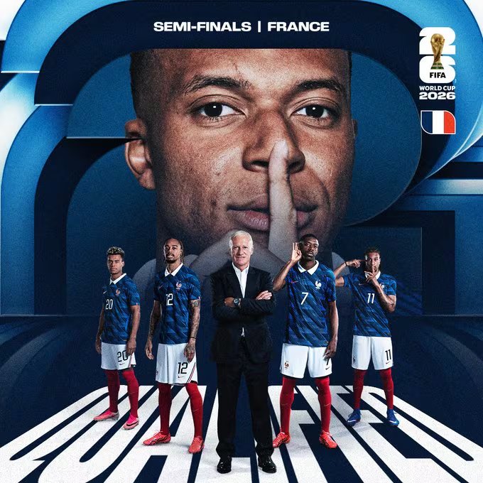 Francia se convirtió en el primer semifinalista del Mundial 2026. (FIFA)