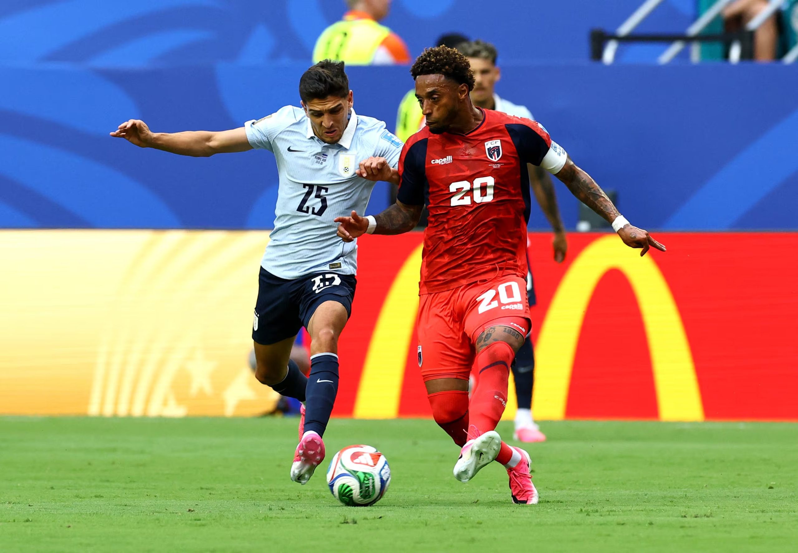 El extremo tiene 36 años y fue titular en todos los partidos de este Mundial (REUTERS/Marco Bello)