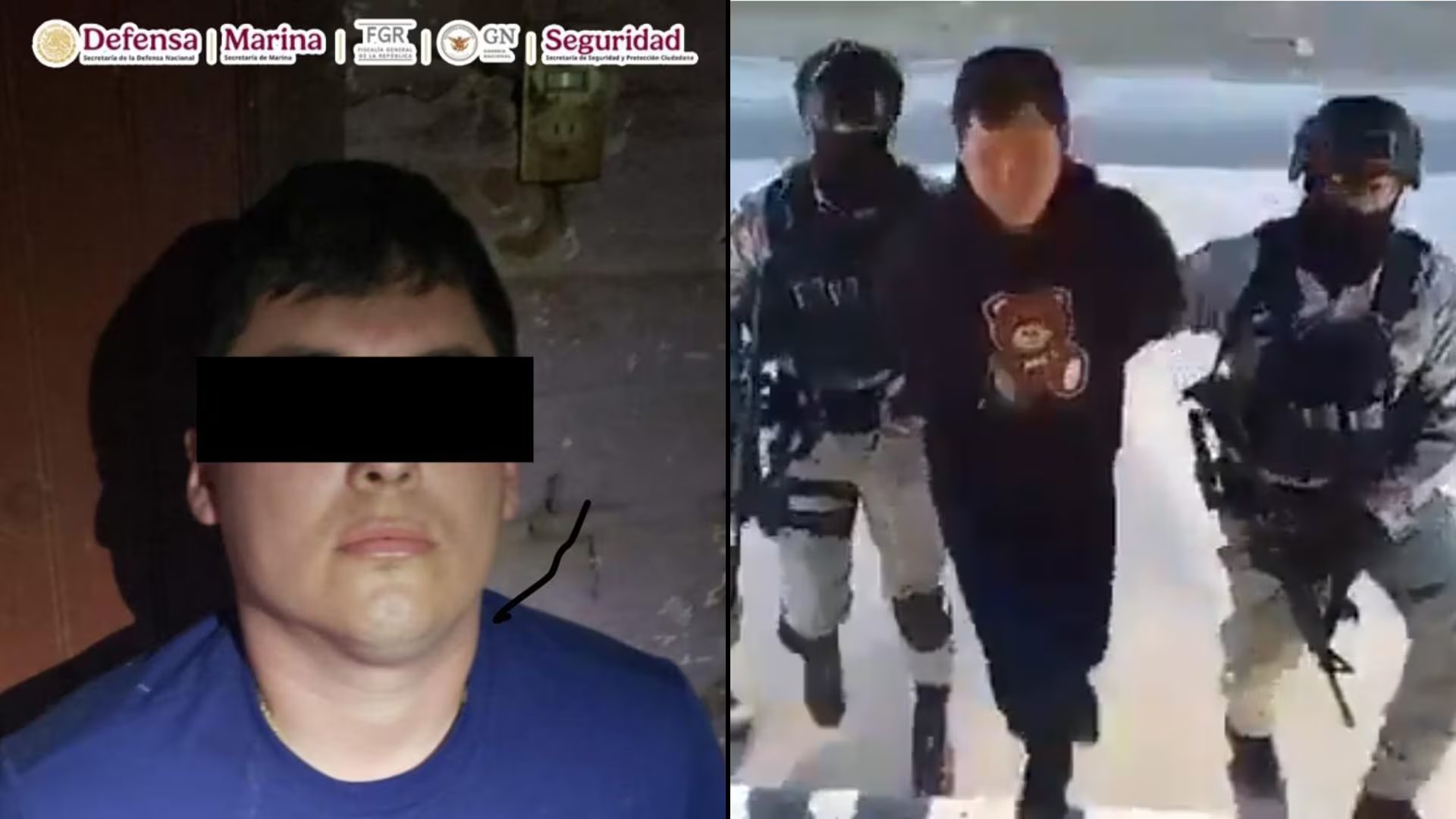 El Jando fue detenido en 2025.
|Crédito: SSPC | @foro_militar