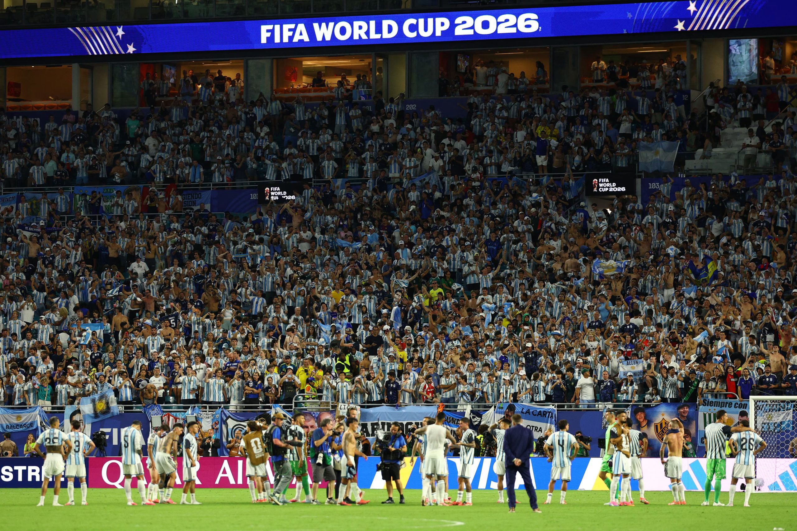 La emoción del Mundial se sigue viviendo al máximo en Norteamérica. Crédito: Reuters/Nathan Ray Seebeck