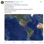 Sismo en México de 7,4 Mw: Perú activa monitoreo por posible tsunami en el Pacífico