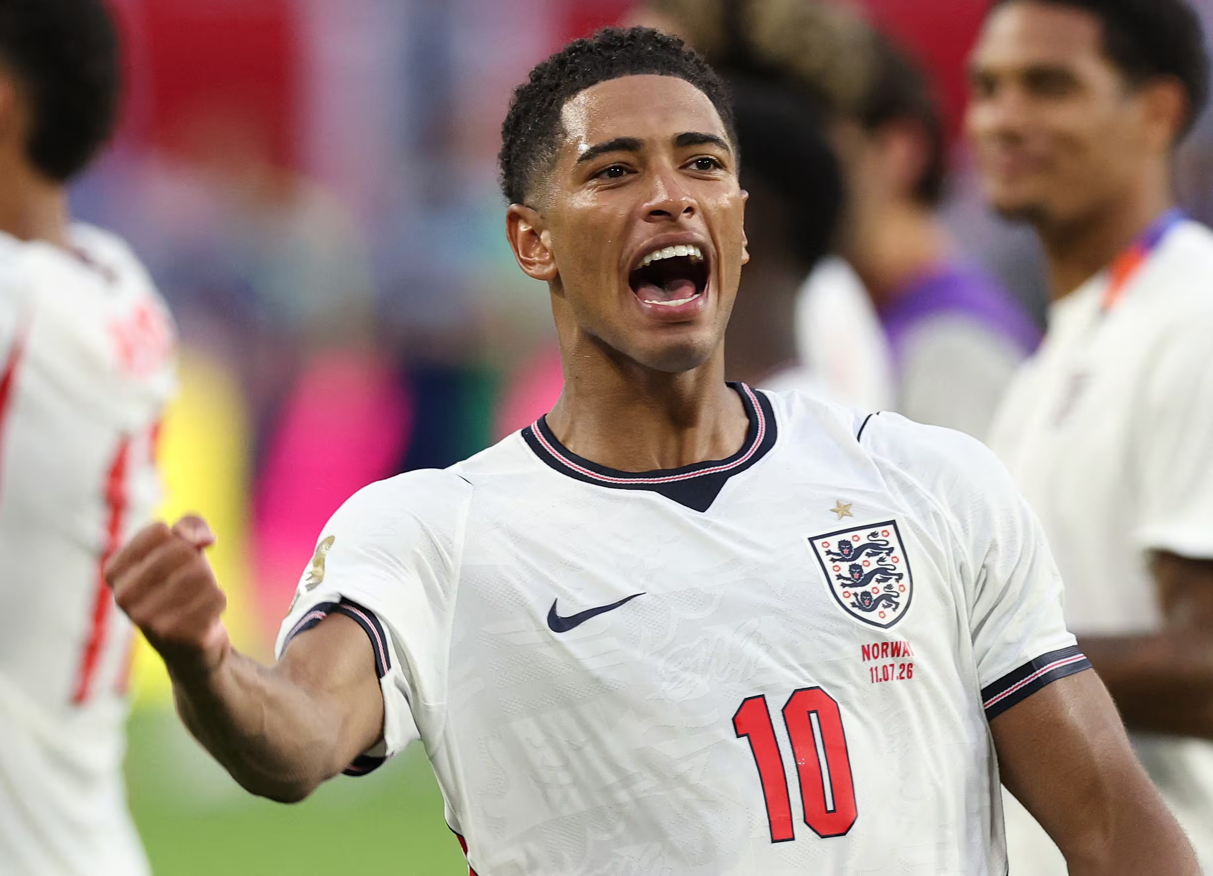 Jude Bellingham fue la gran figura de Inglaterra en la victoria ante Noruega (REUTERS/Paul Childs)