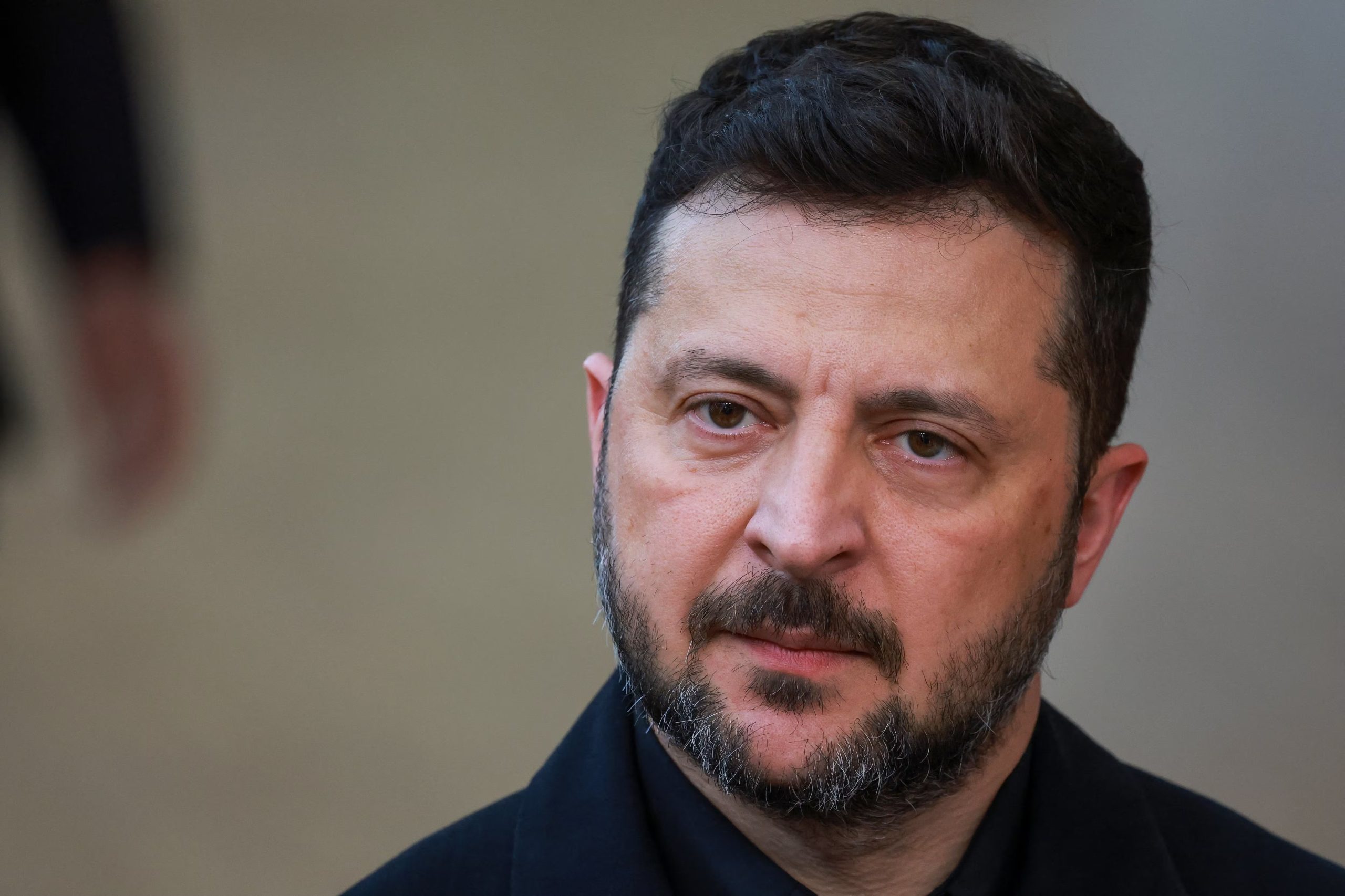 El presidente de Ucrania, Volodmir Zelensky (REUTERS/Yves Herman)