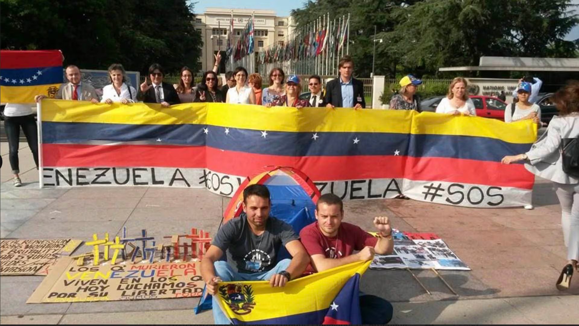 En la Unión Interpalamentaria Mundial se observa a María Alejandra Aristeguieta.